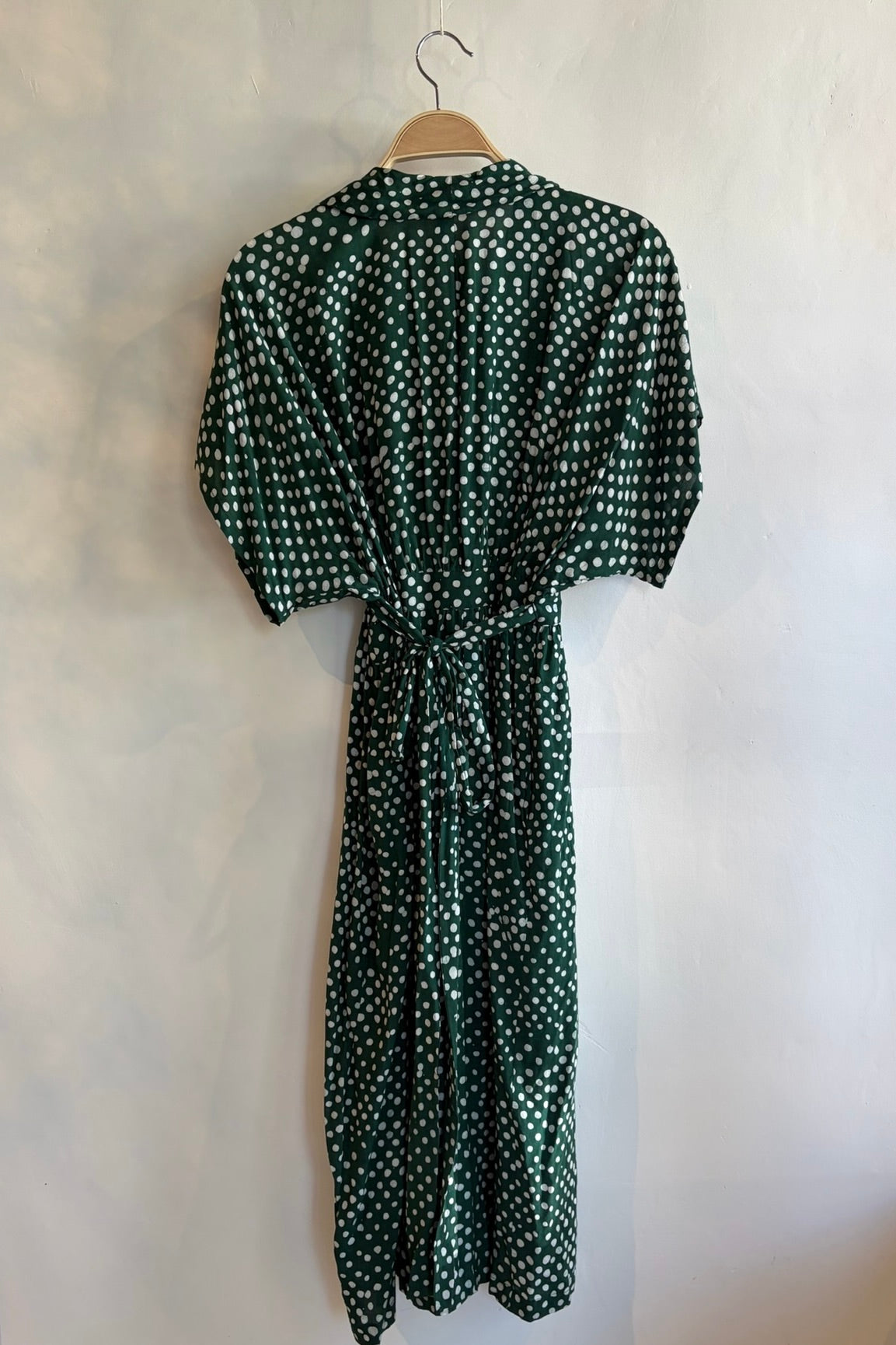 Pre-Loved / Osei Duro Sampa Wrap Dress / Bullfrog print / M