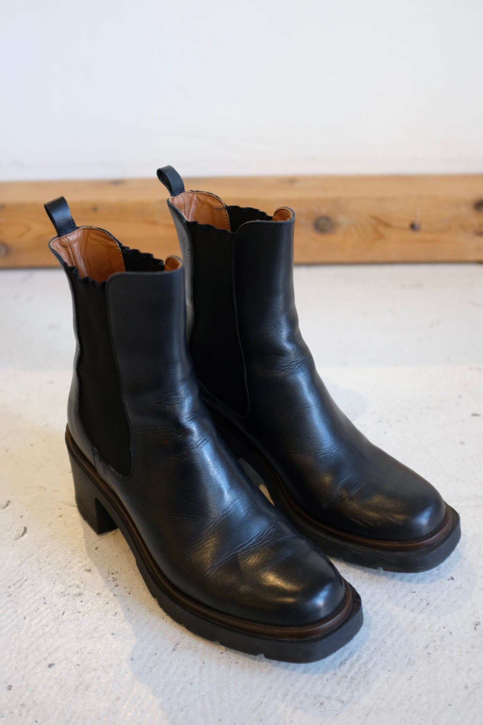 Pre-loved / Ateliers Black Block Boot / Size 40