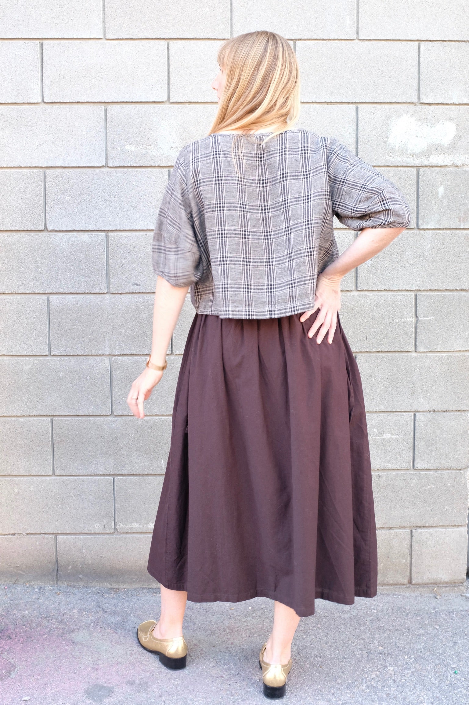Gillian Stevens Frances Skirt / Espresso