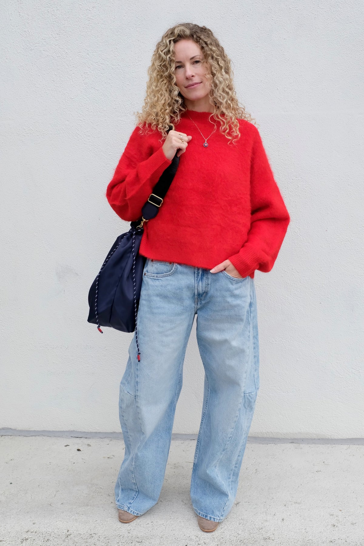 Et Tigre Lillian Sweater / Red