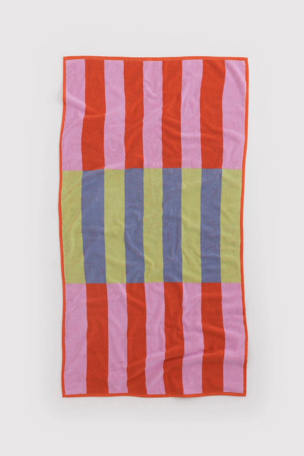 BAGGU Bath Towel / Pool Stripe