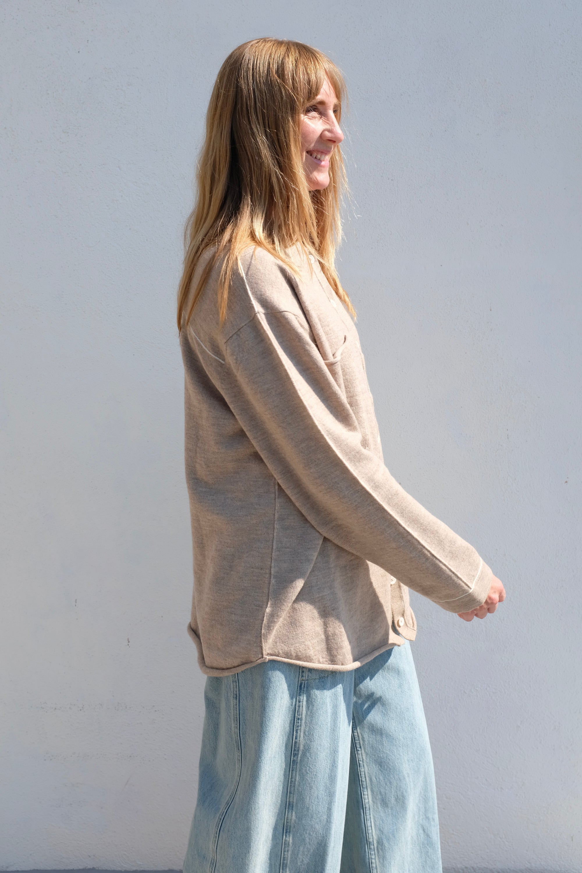 Lauren Manoogian Stitch Big Shirt / Oak