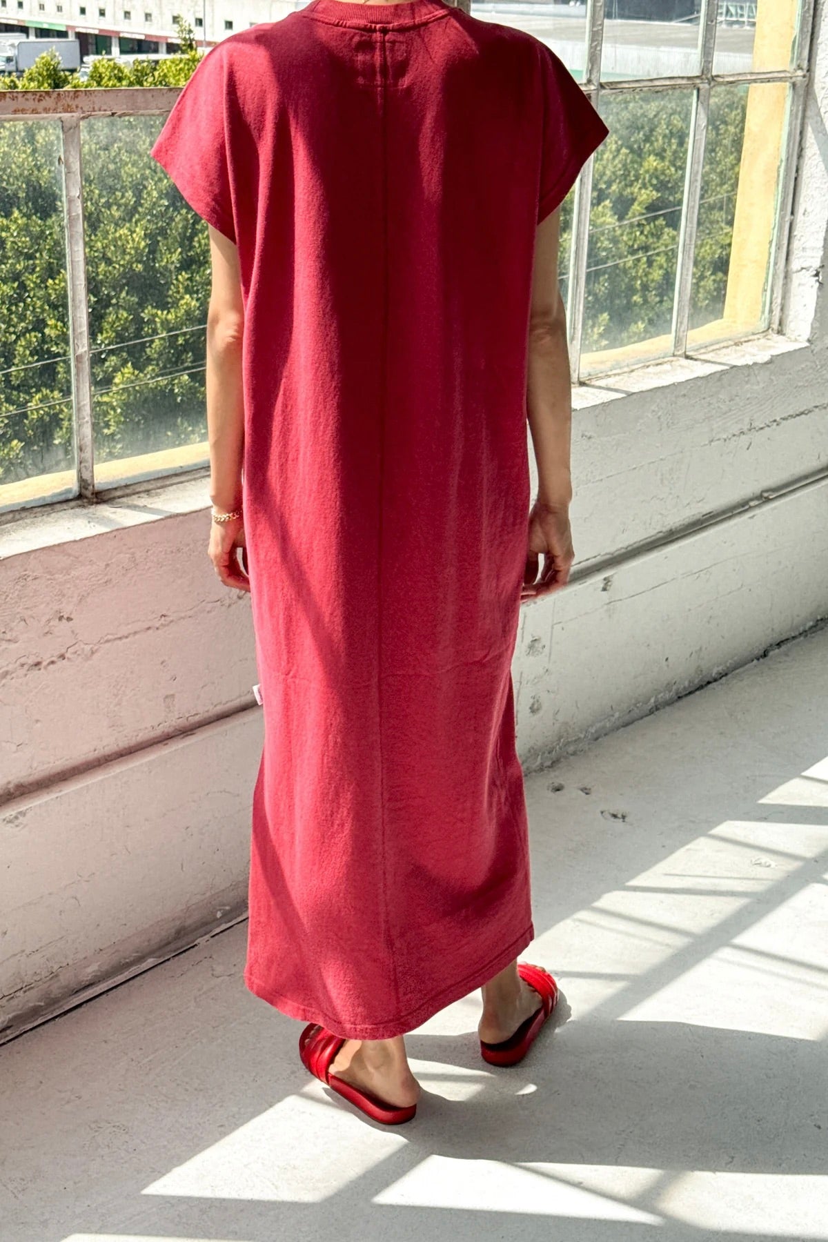 Jeanne Dress / Crayon Red