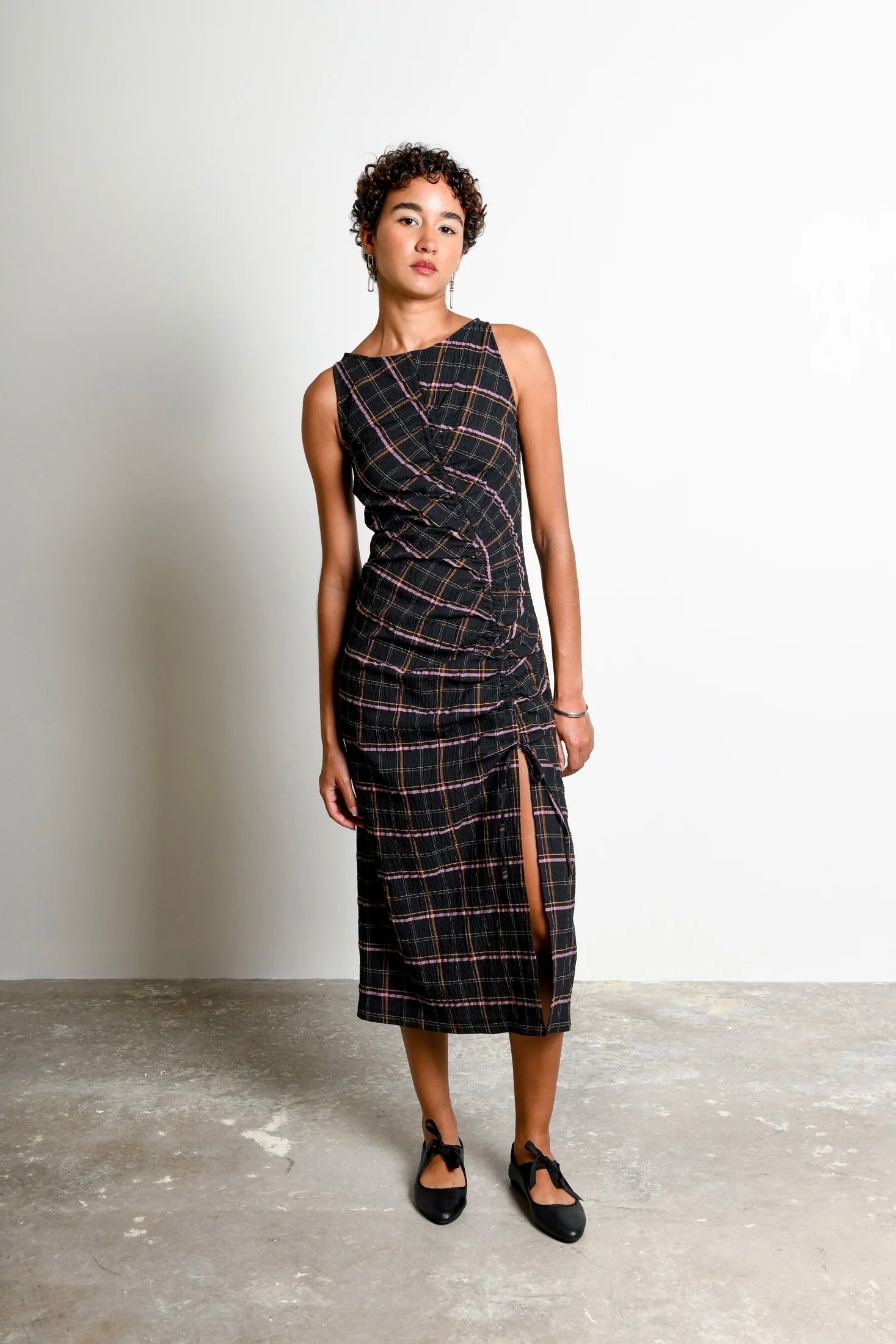 Untitled in Motion Winona Dress 2.0 / Viv Plaid