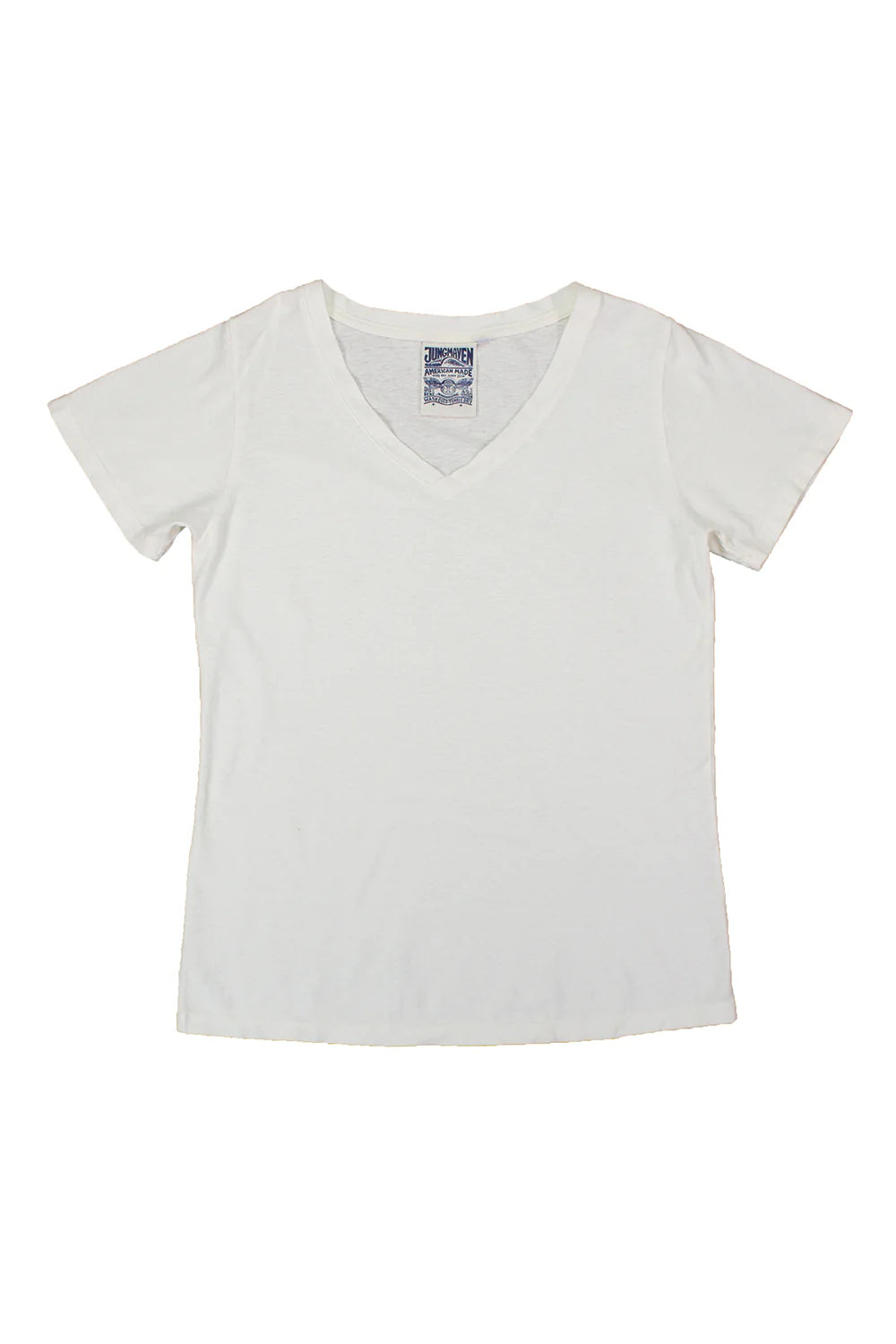 Paige V Neck / Washed White