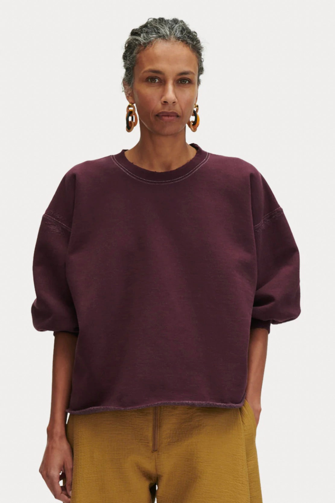 Fond Sweatshirt / Plum