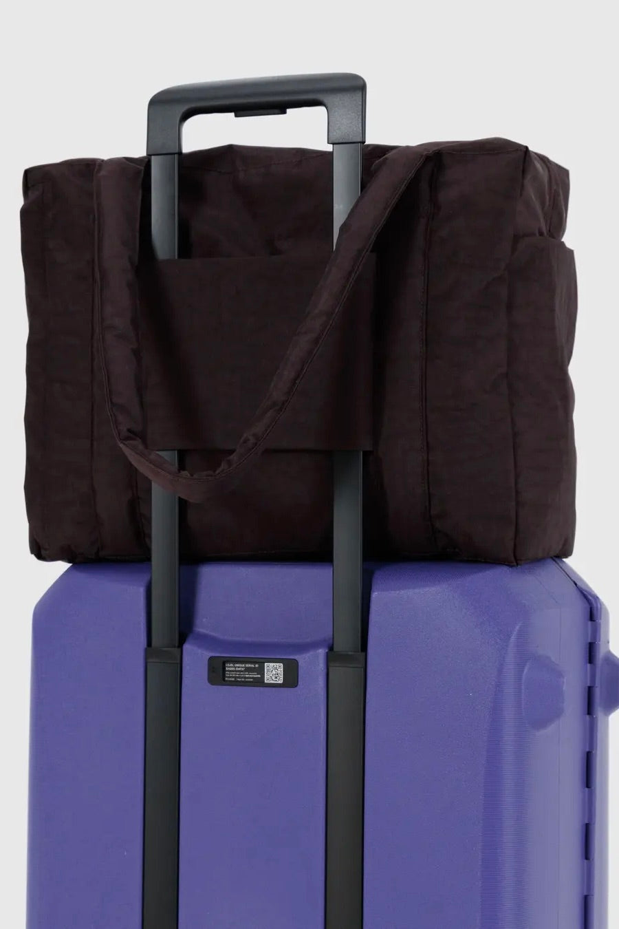 Baggu Small Cloud Carryon / Chocolate Plum