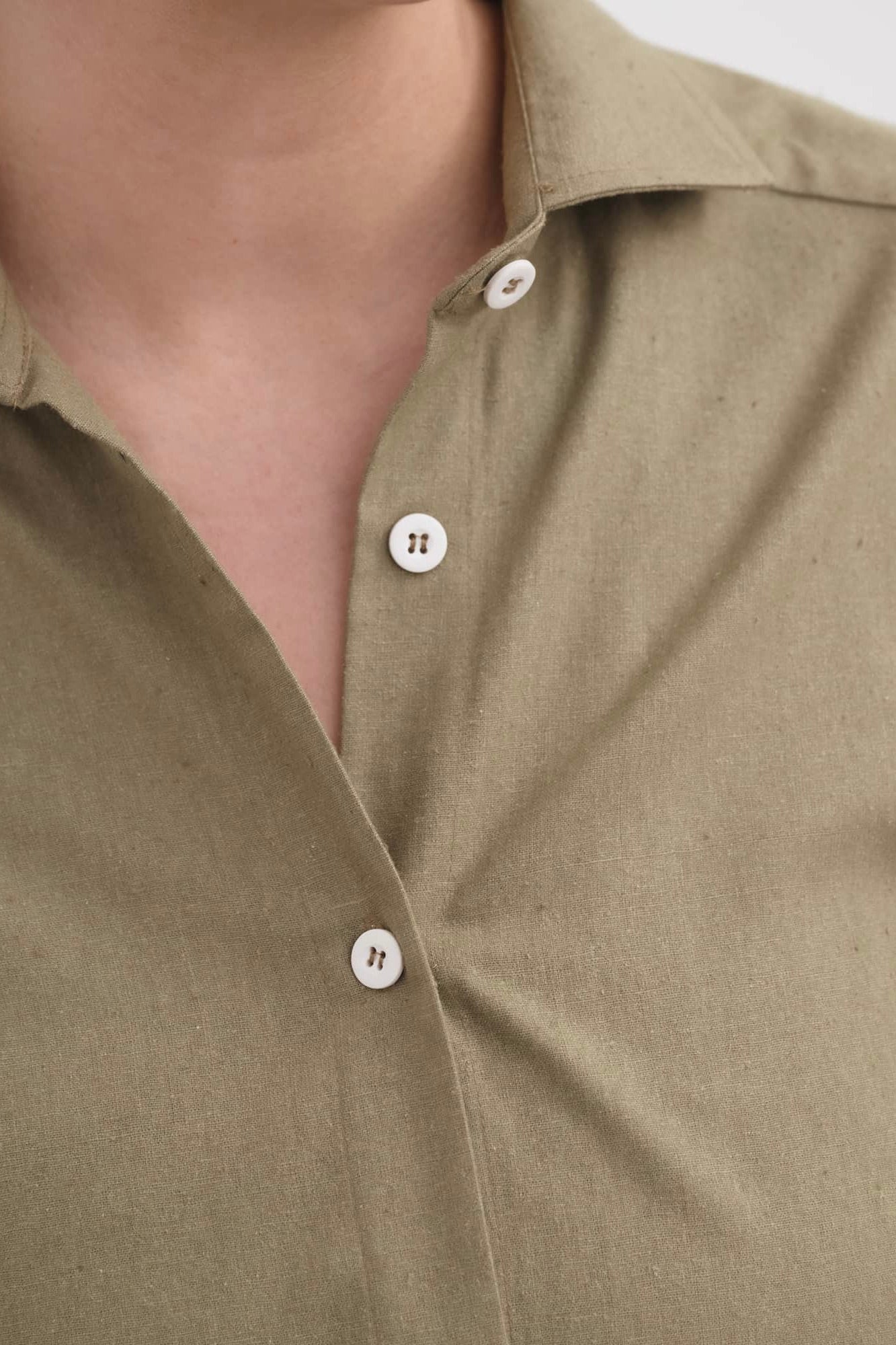 Baserange Wild Shirt / Lua Green