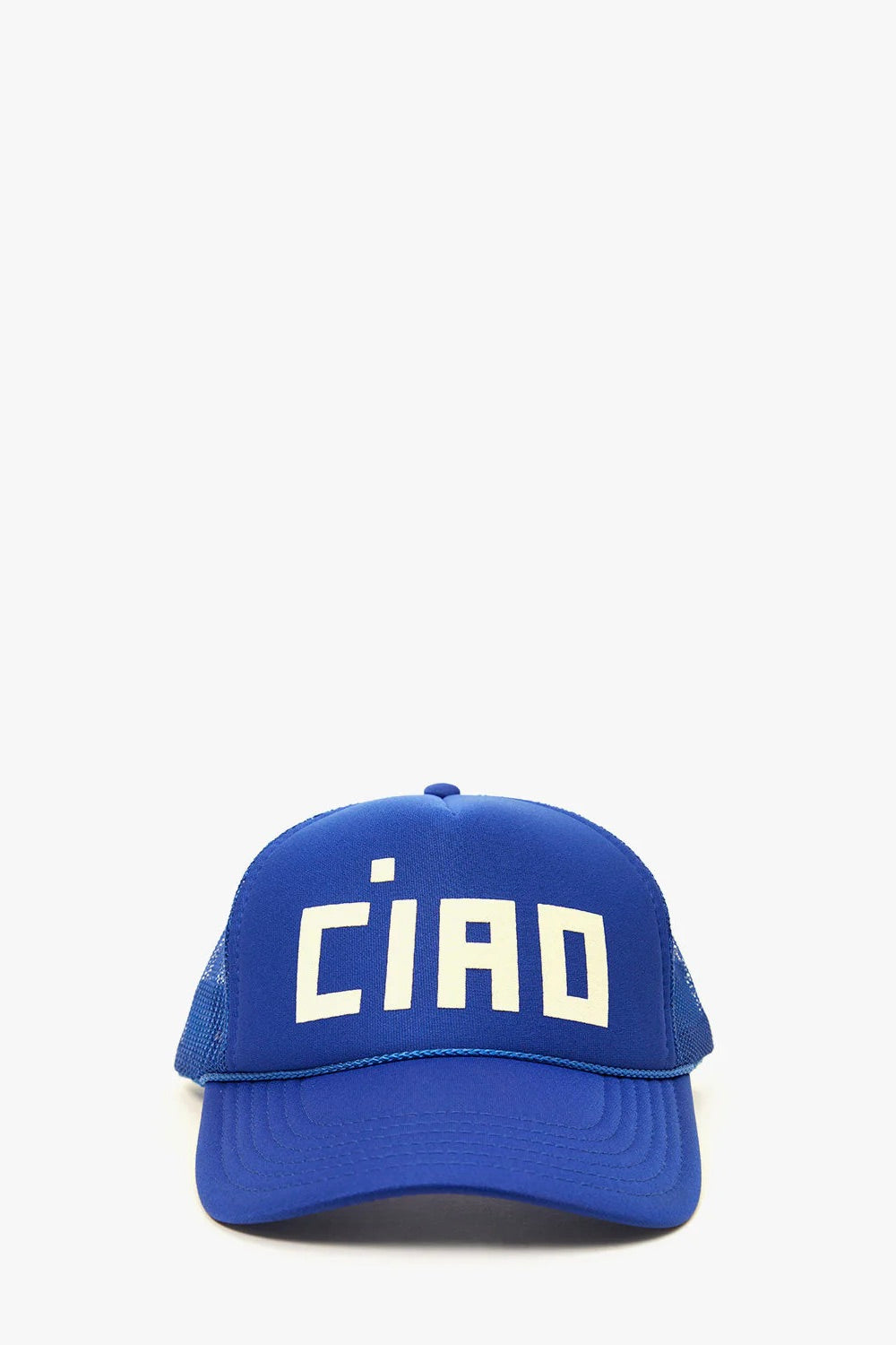 Clare V. Trucker Hat / Ciao Cobalt 