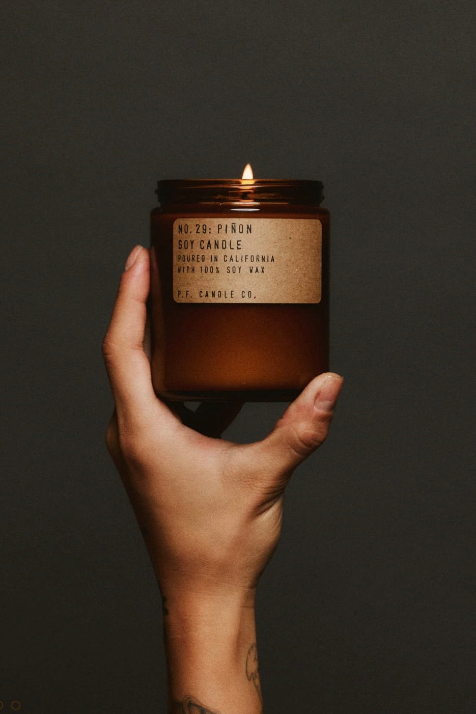 PF Candle Co Piñon Soy Candle / 7.2 oz