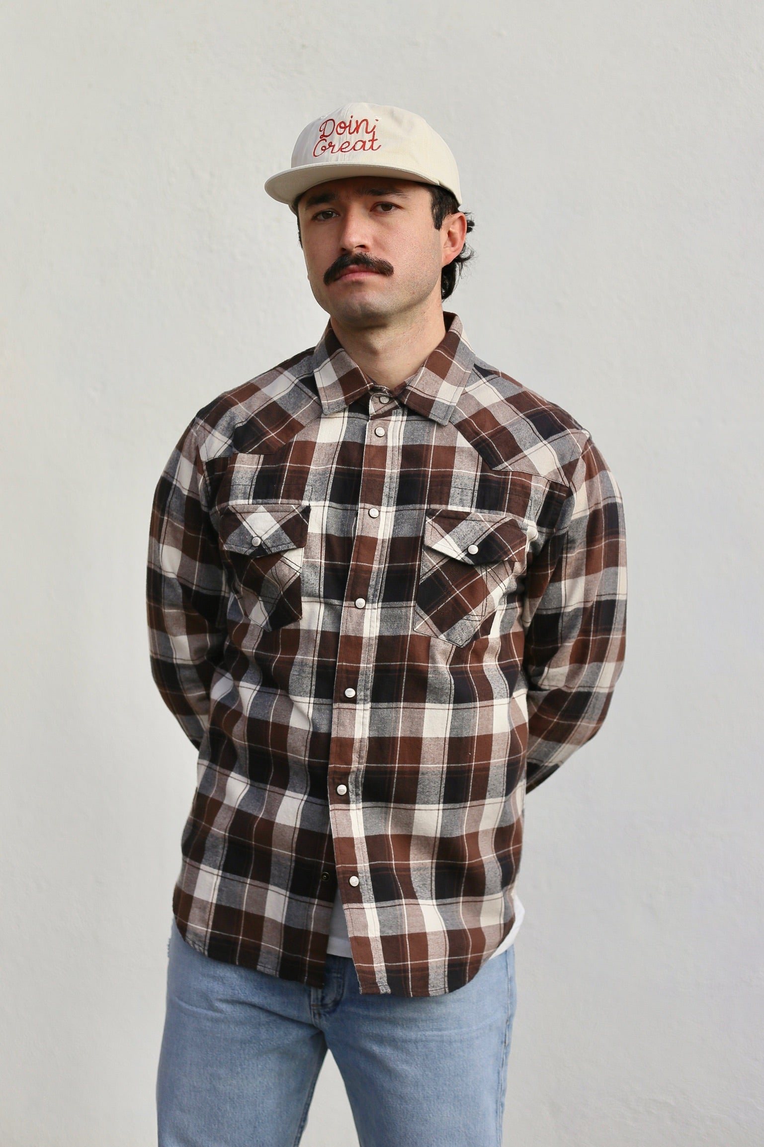 Eat Dust Western Shirt / Polo Checks