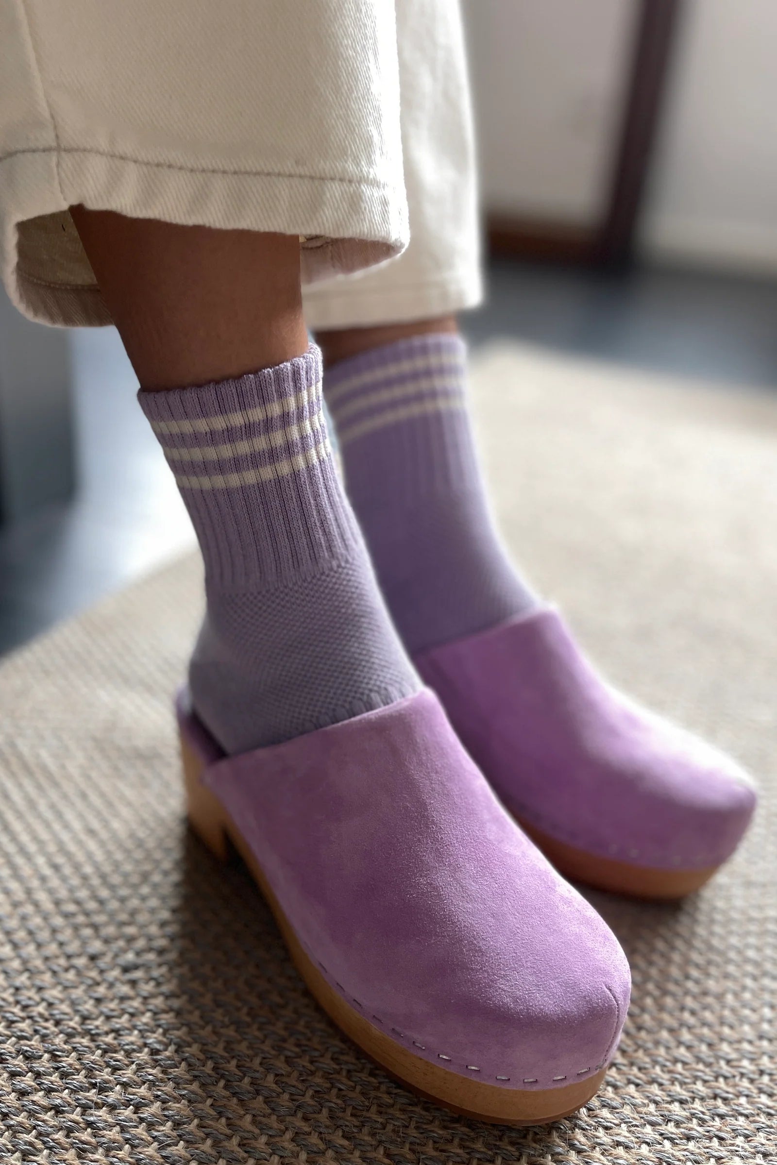 Le Bon Shoppe Girlfriend Socks / Iris