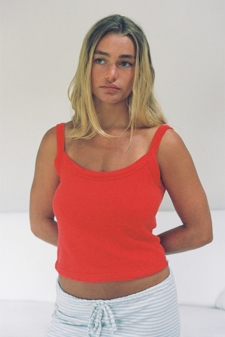 Merge Goods Breeze Tank / Poppy Red