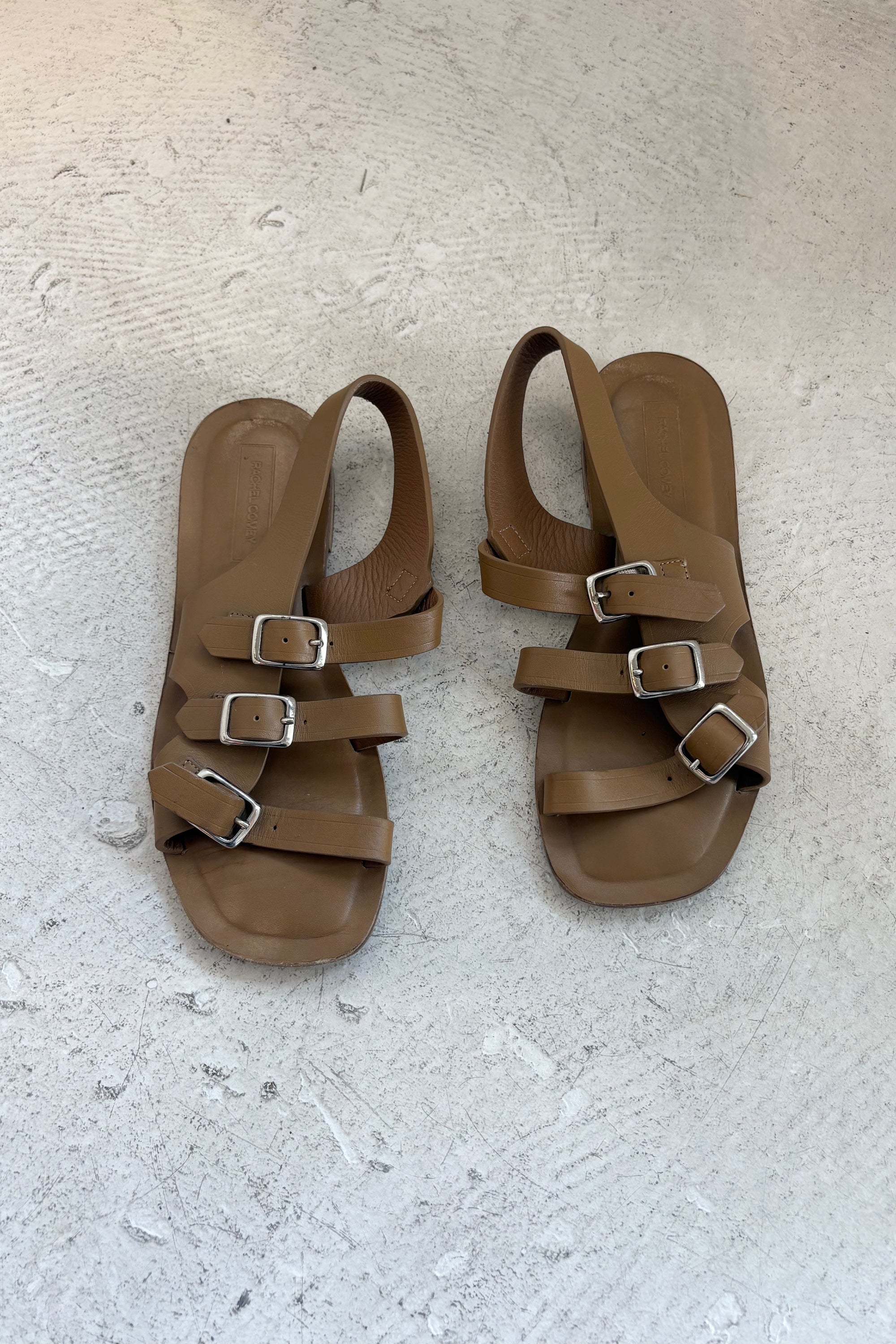 Pre-Loved / Rachel Comey Strappy Sandals / Light Brown / Size 36