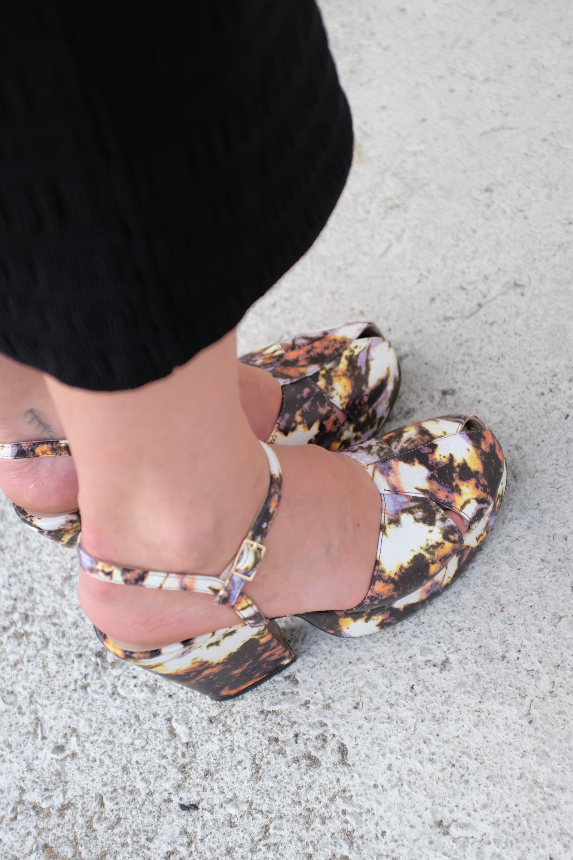 Keta Heel / Black Multi