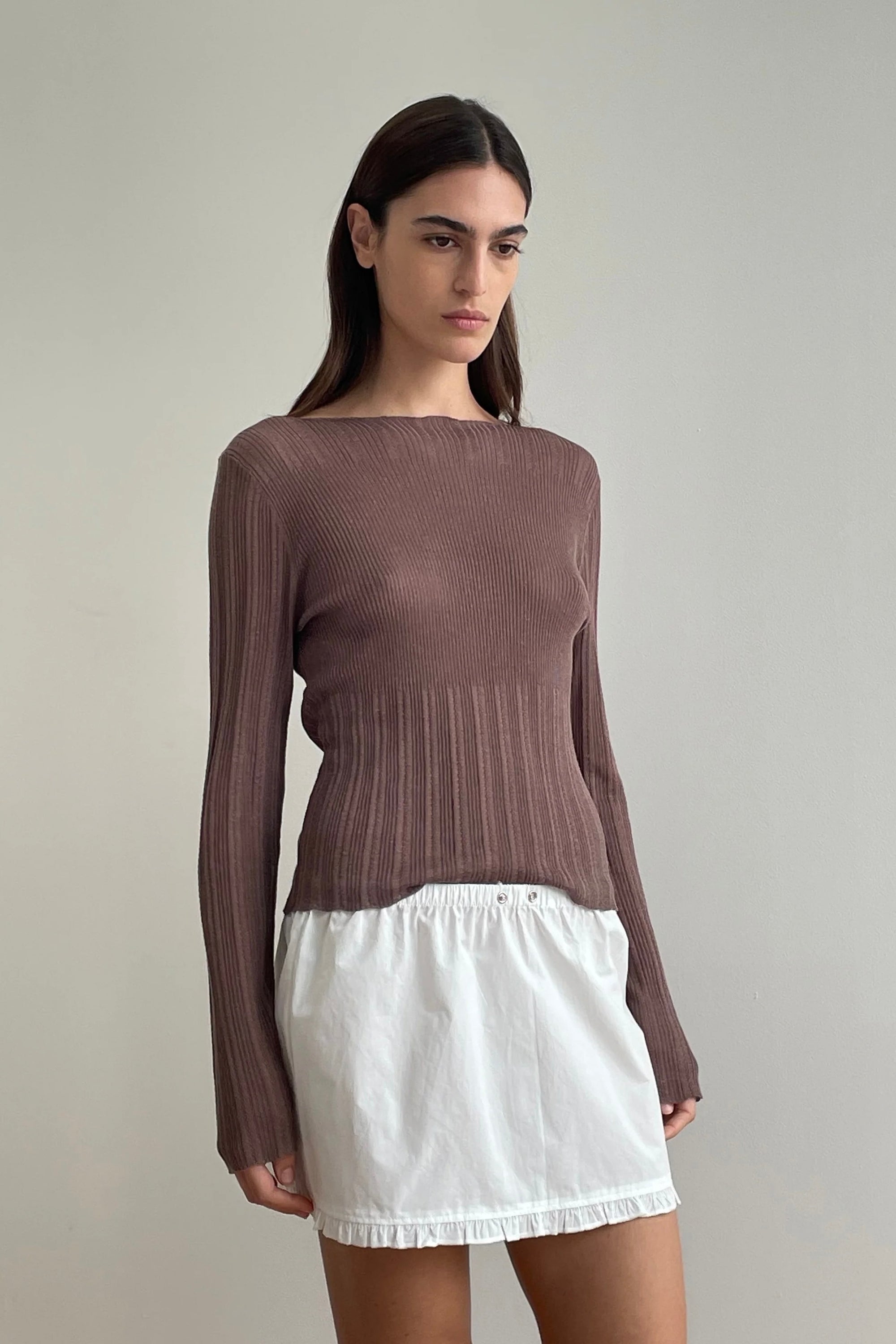 Deiji Open Work Longsleeve / Hazel