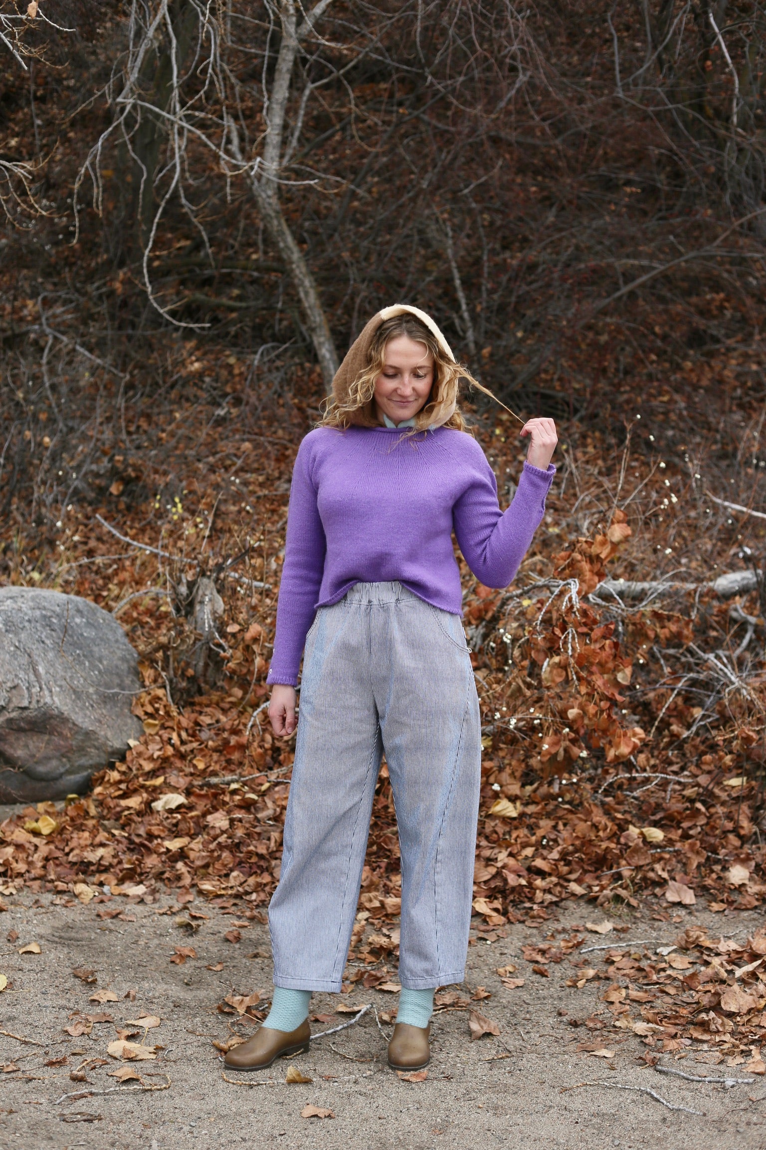 Clea Sweater / Violet