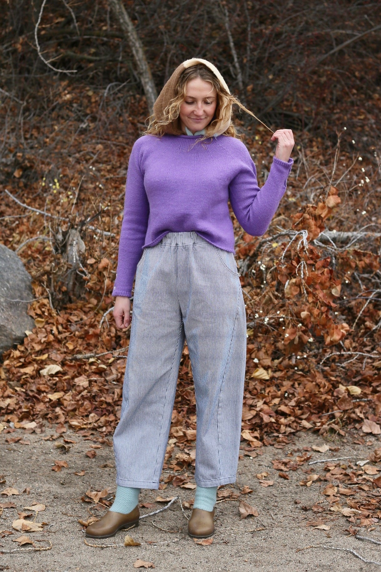 Le Bon Shoppe Arc Pants / Blue Stripe