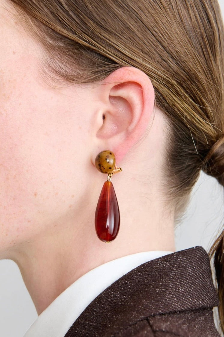 Rachel Comey Pamploma Earrings / Jasper Multi