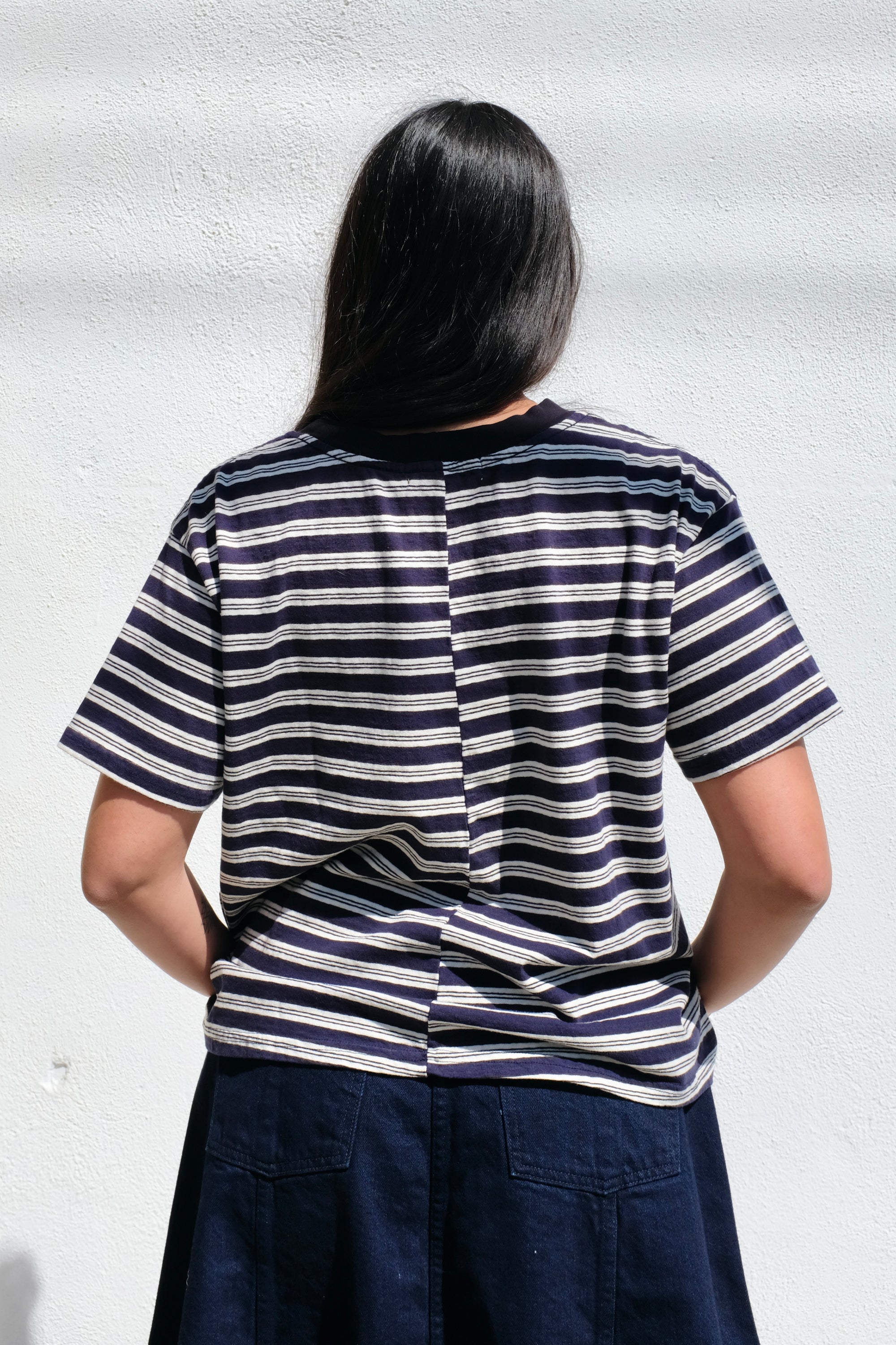 B Sides Atlas Tee / Day Stripe