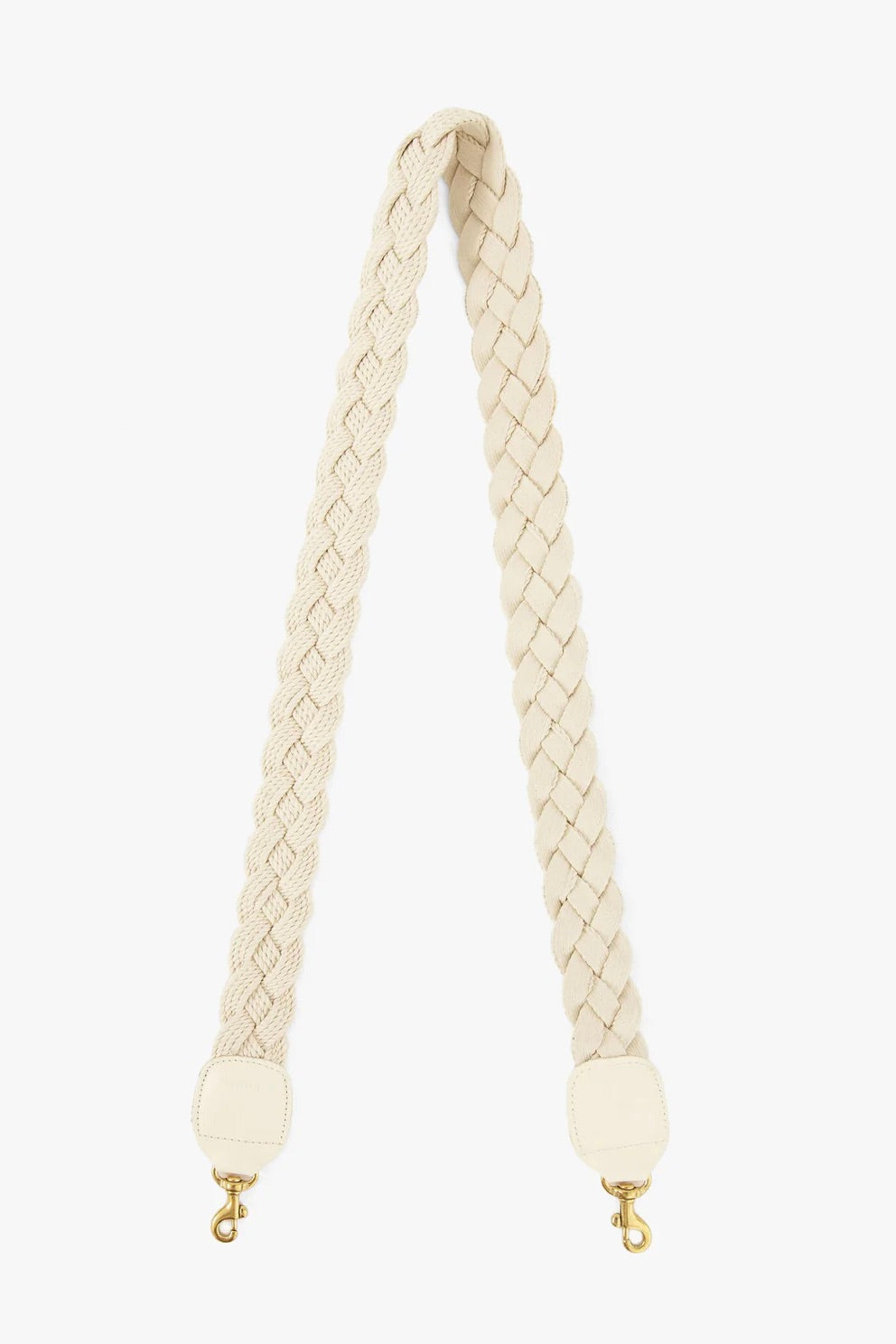 Crossbody Strap / Cream Braided Rope