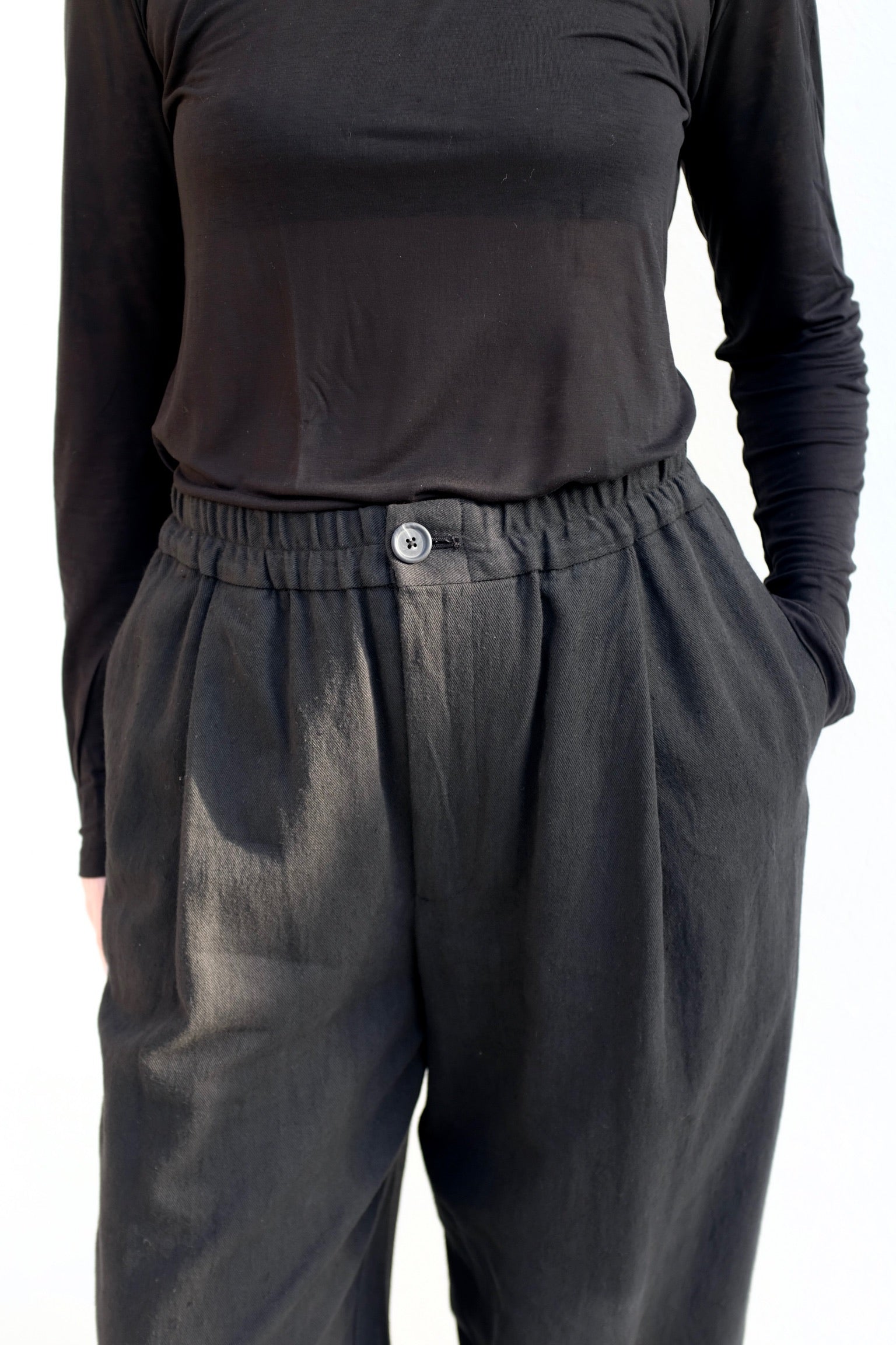 Lauren Manoogian Matte Pants / Black