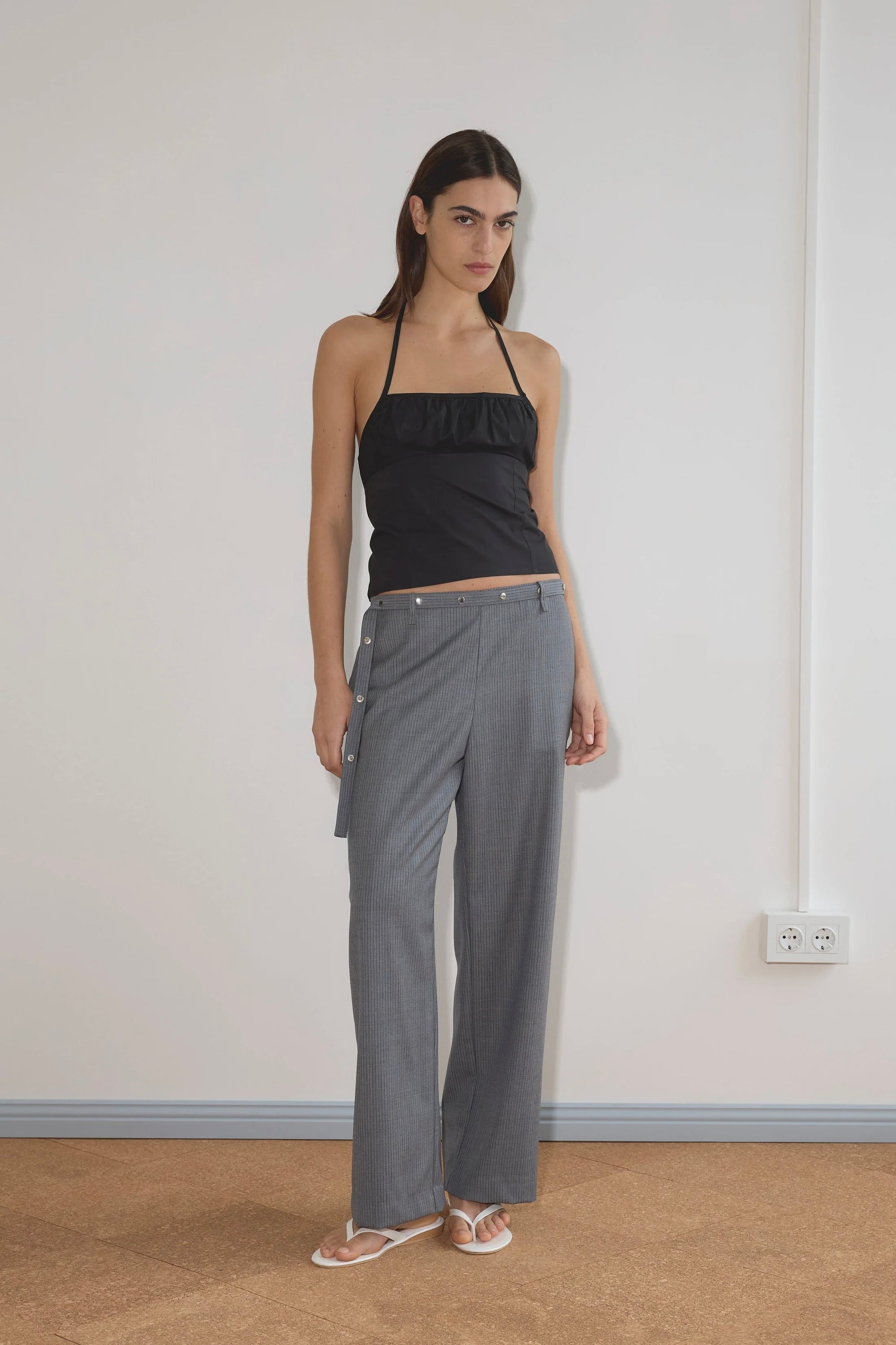 Deiji Strap Top / Black