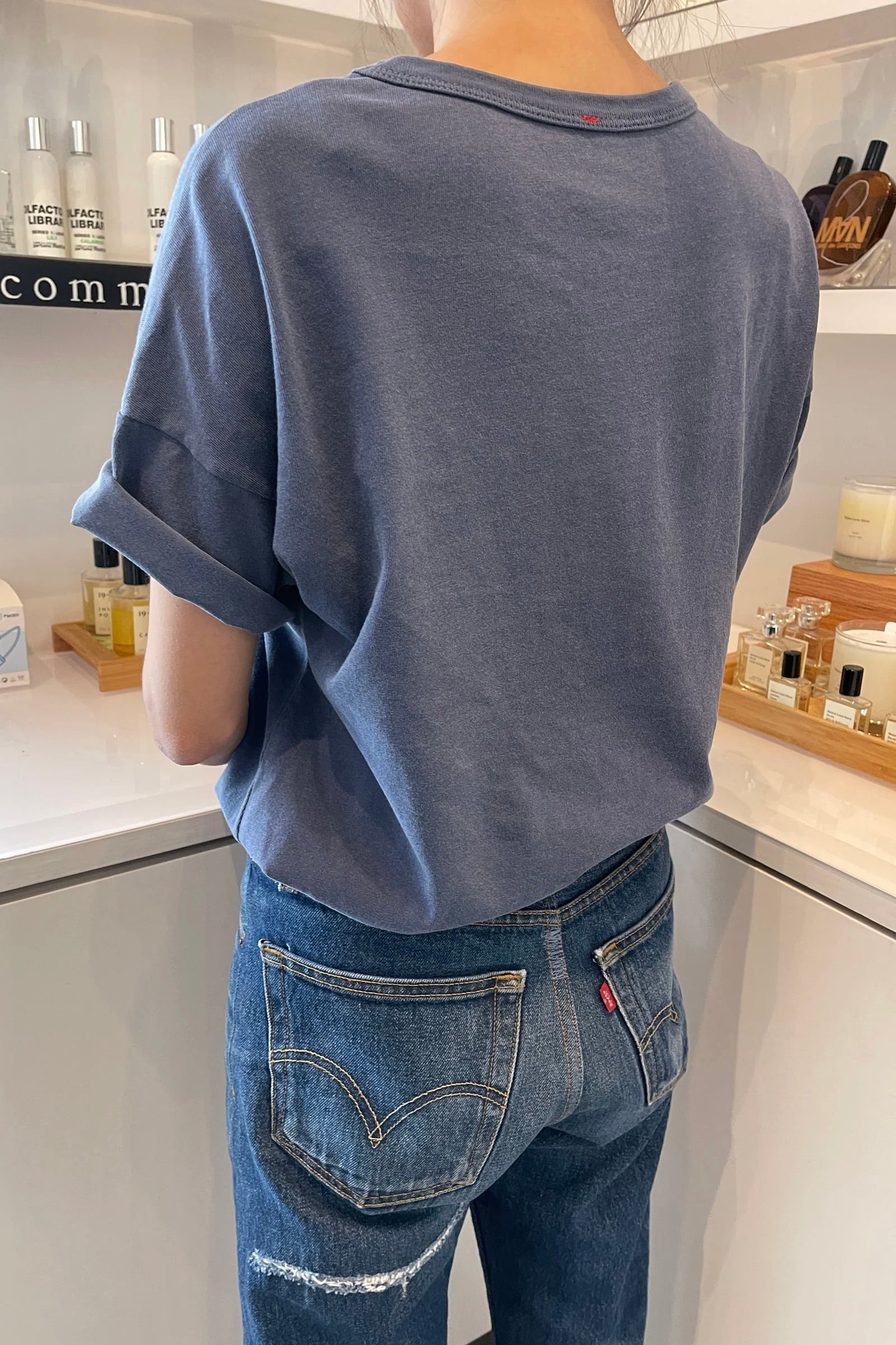 Le Bon Shoppe Her Tee / Vintage Navy