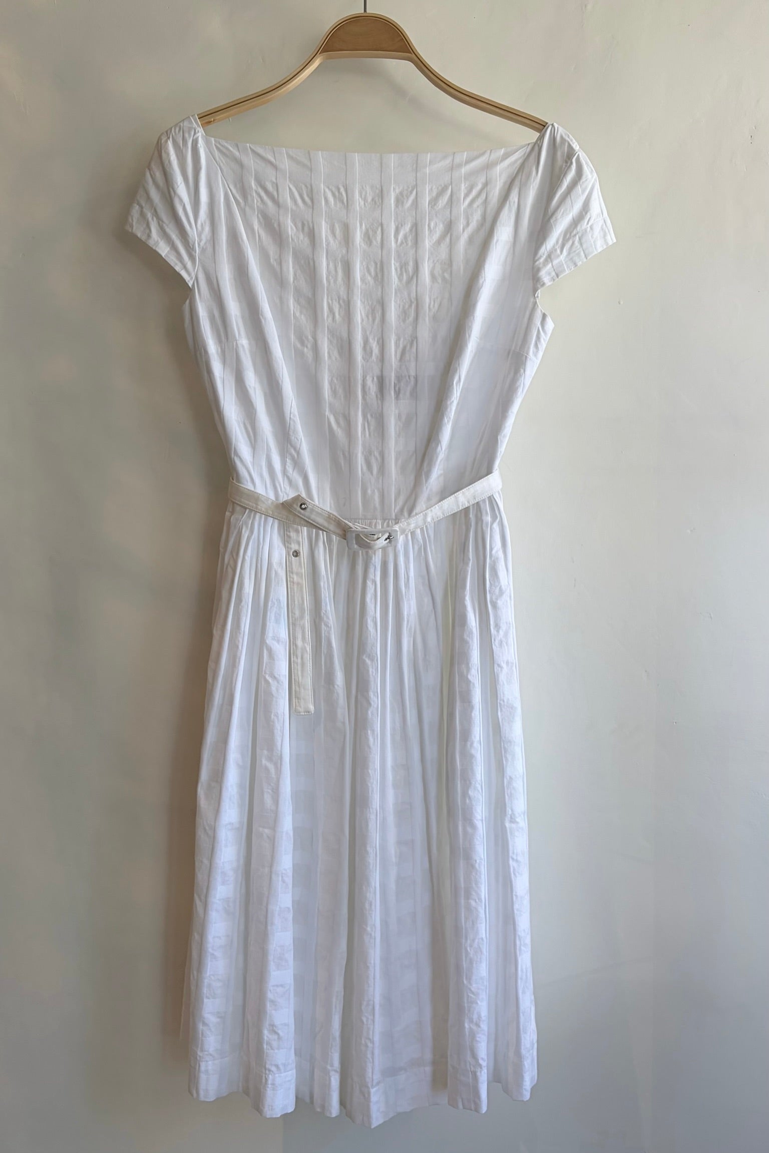 Pre-Loved / Vivienne Westwood 'Anglomania' Dress / White / Size 42