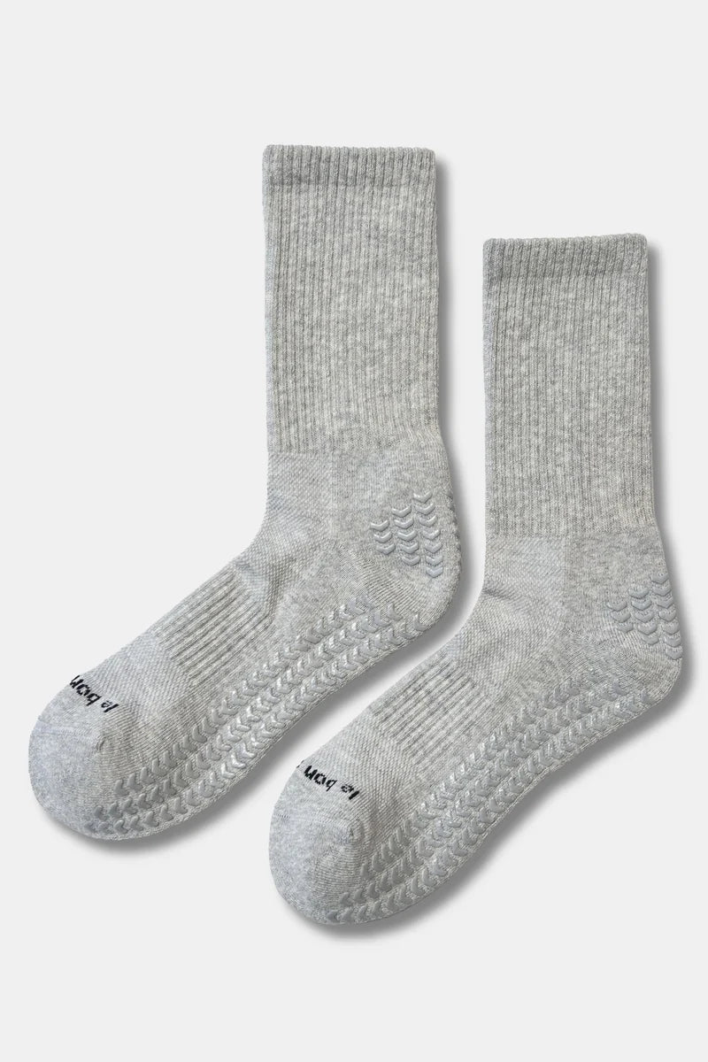 Grip Gym Socks / Grey + Grey