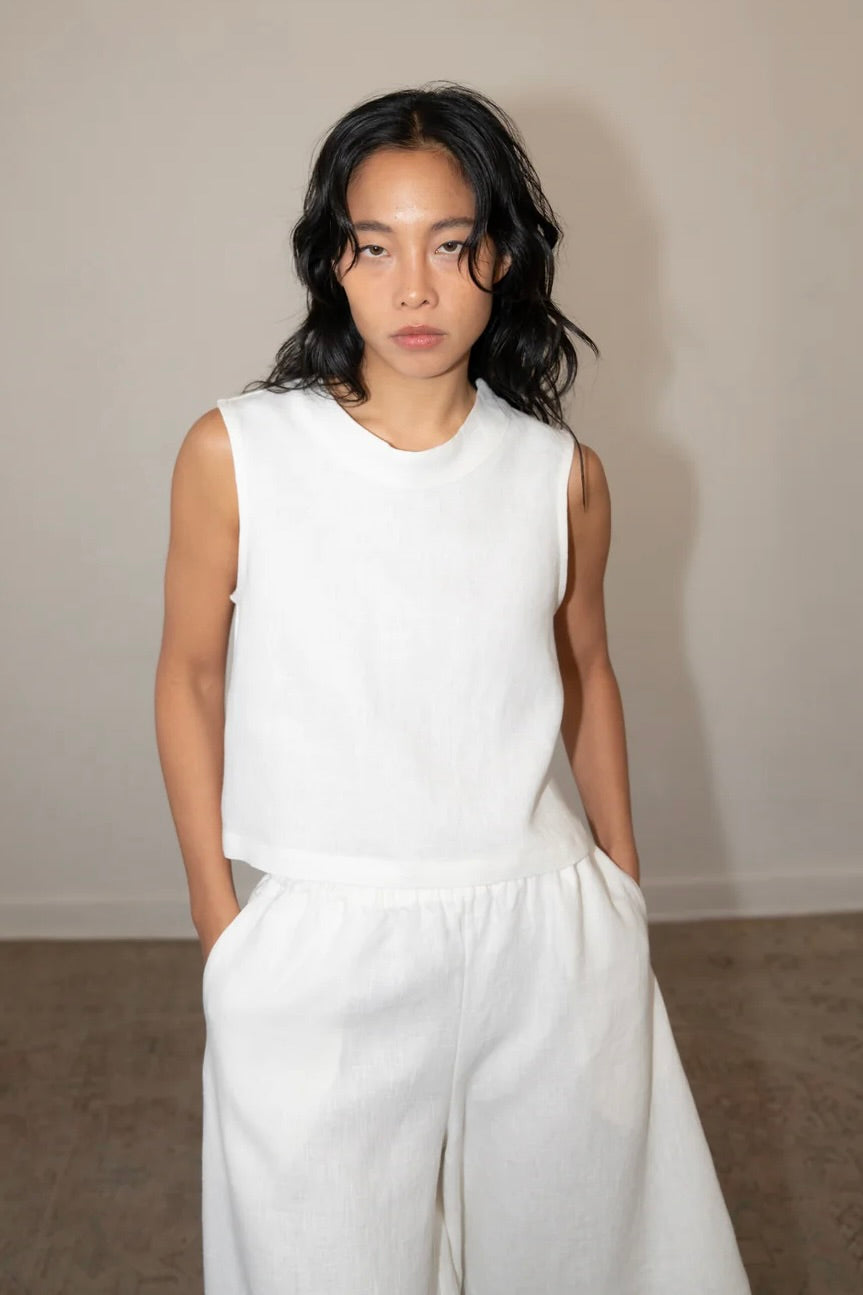 Zii Ropa Kono Top / White