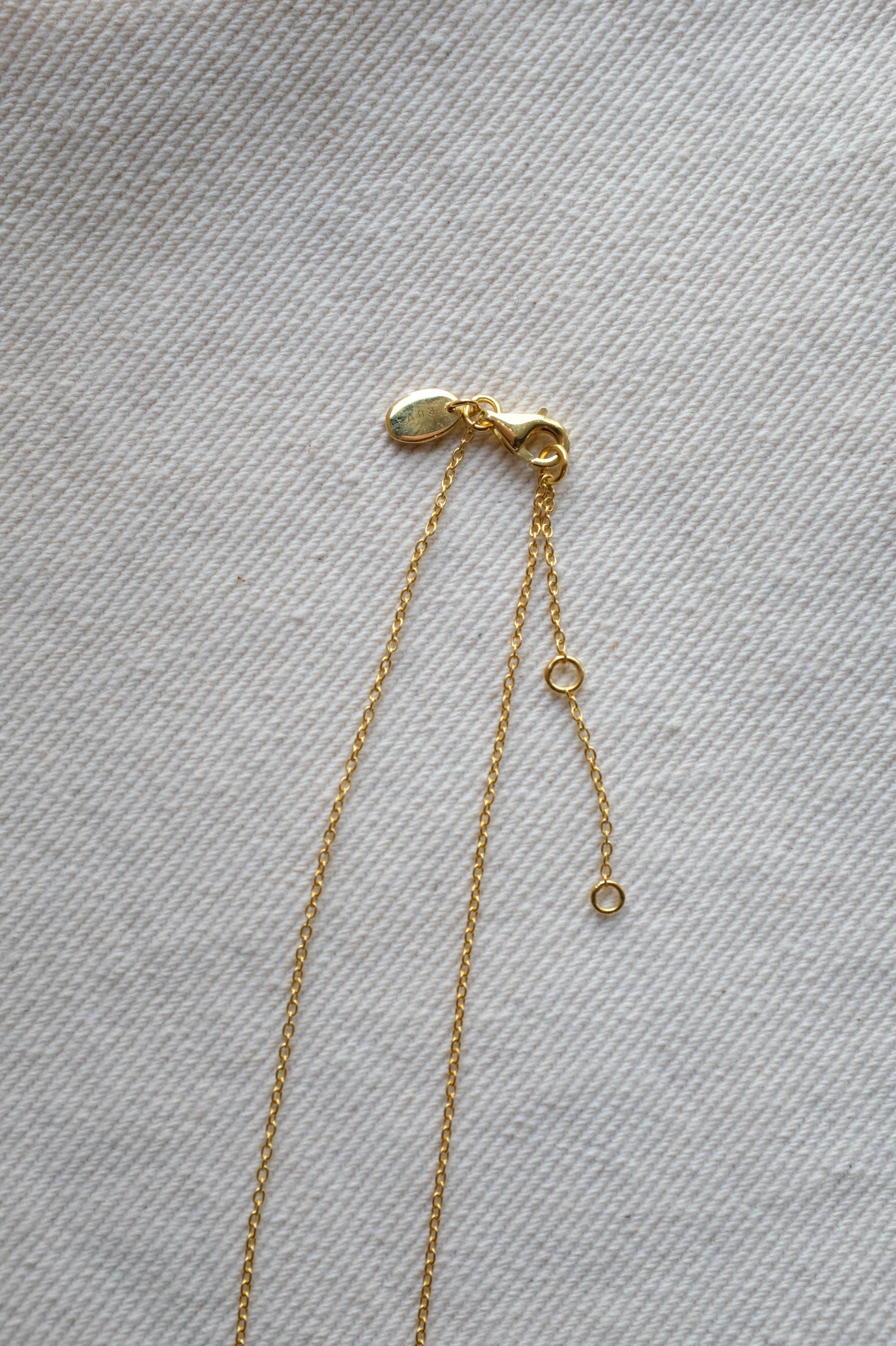 Truvai Tallulah Necklace / Gold Vermeil + Mother Of Pearl