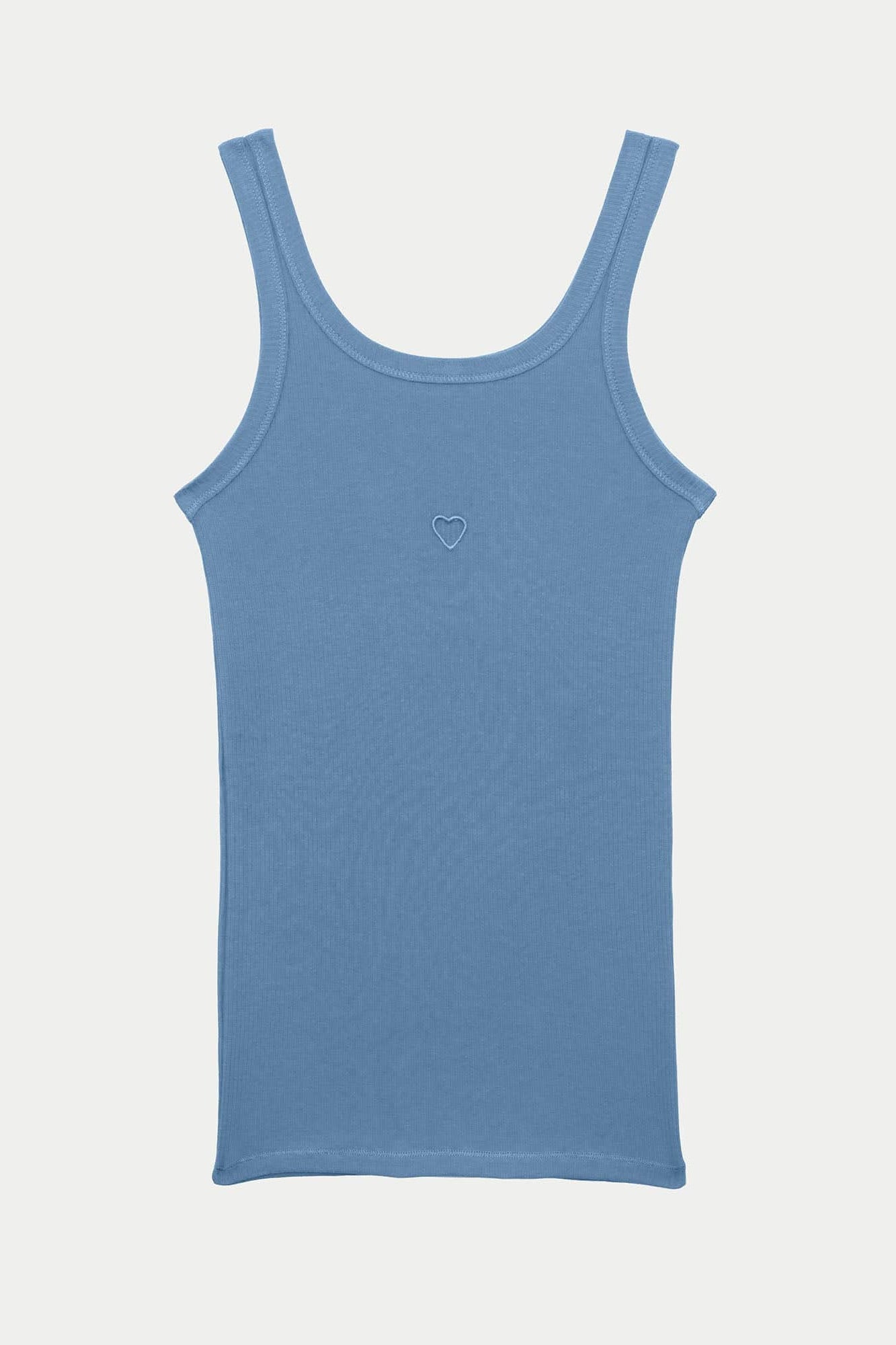 Baserange Heart Tank / Isatis Blue