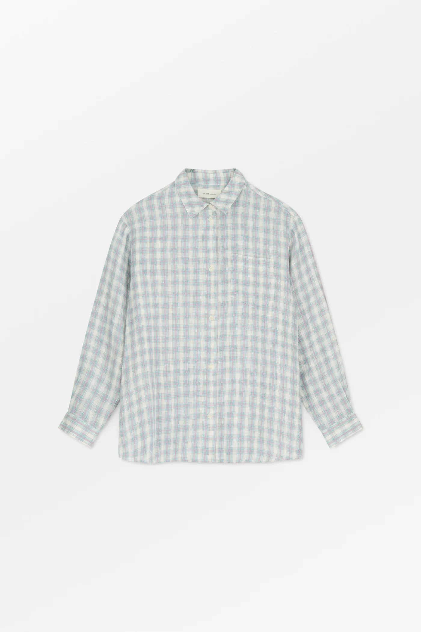 Edgar Shirt / Purple Blue Check