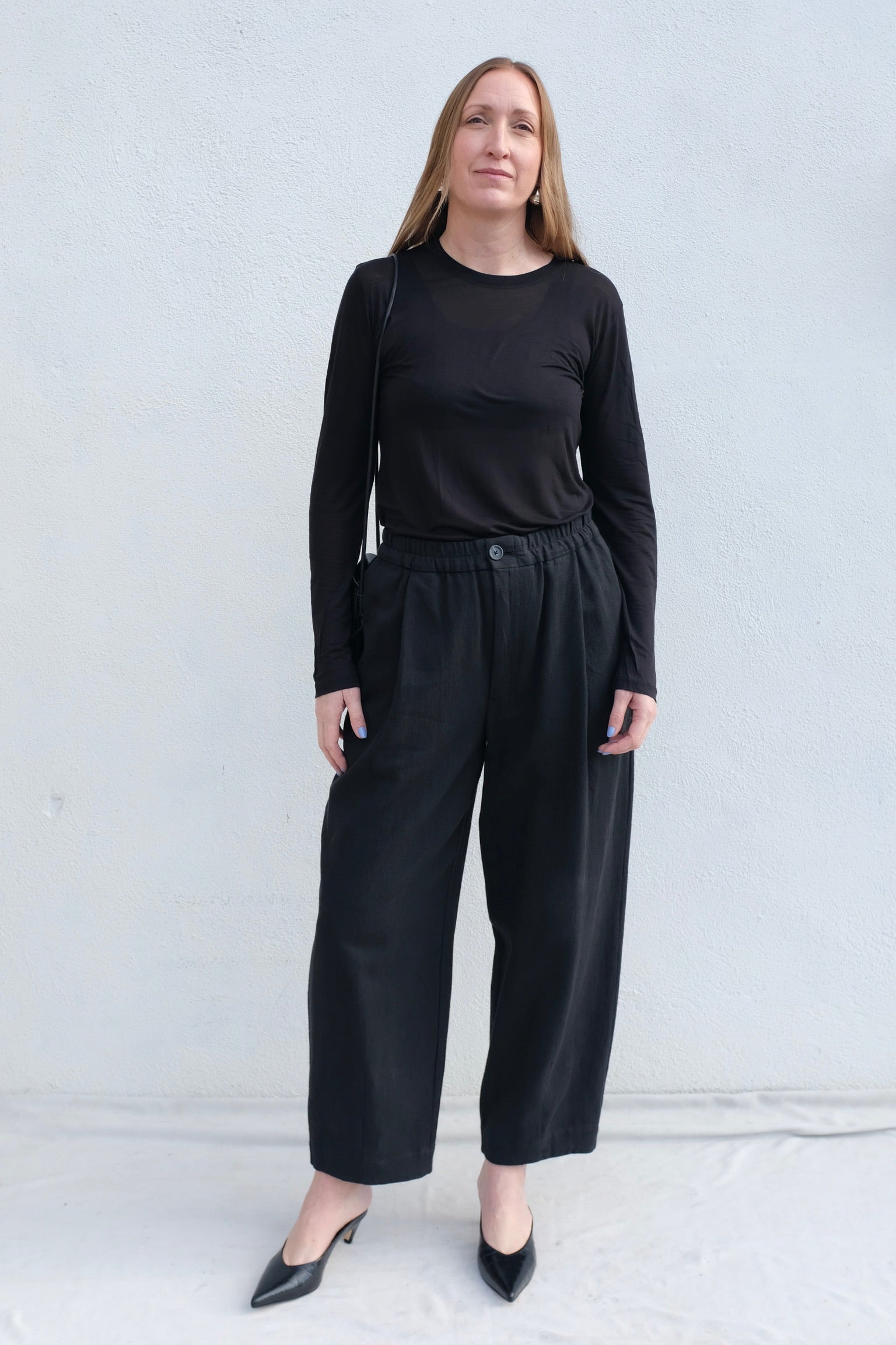 Lauren Manoogian Matte Pants / Black