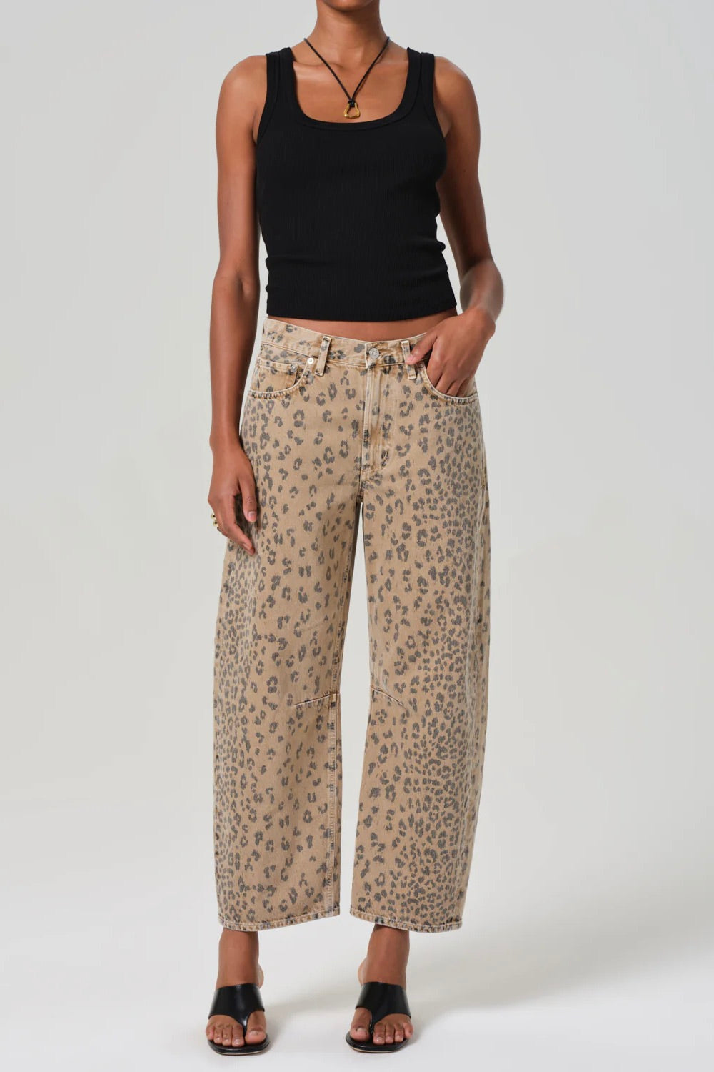 Citizens of Humanity Miro Pant / Natural Cheetah