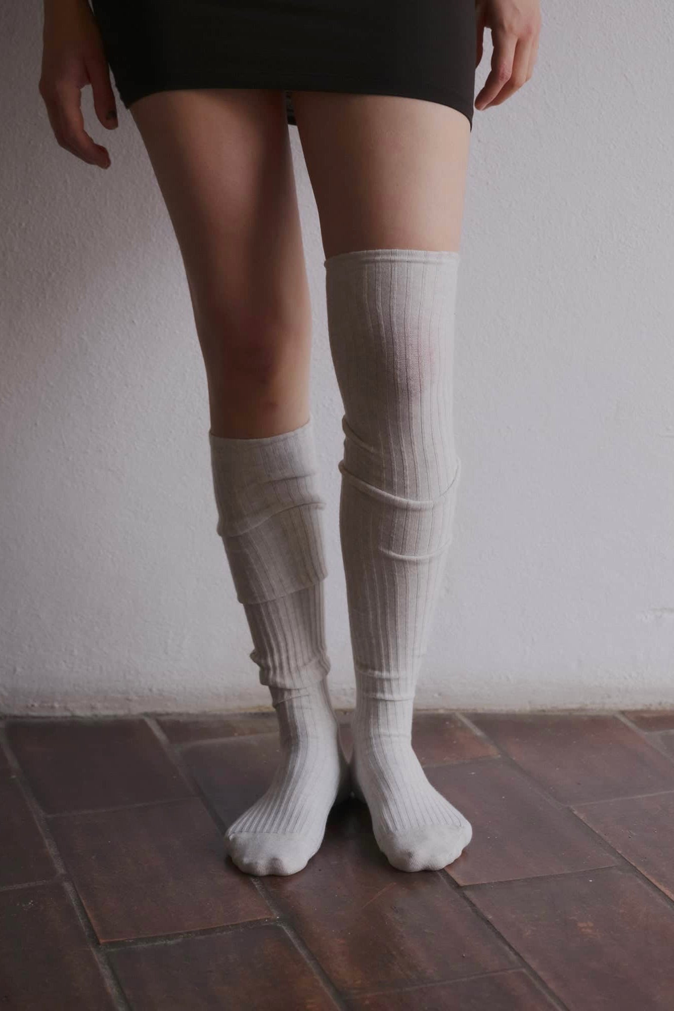 Baserange Overknee Sock / Grey Mélange