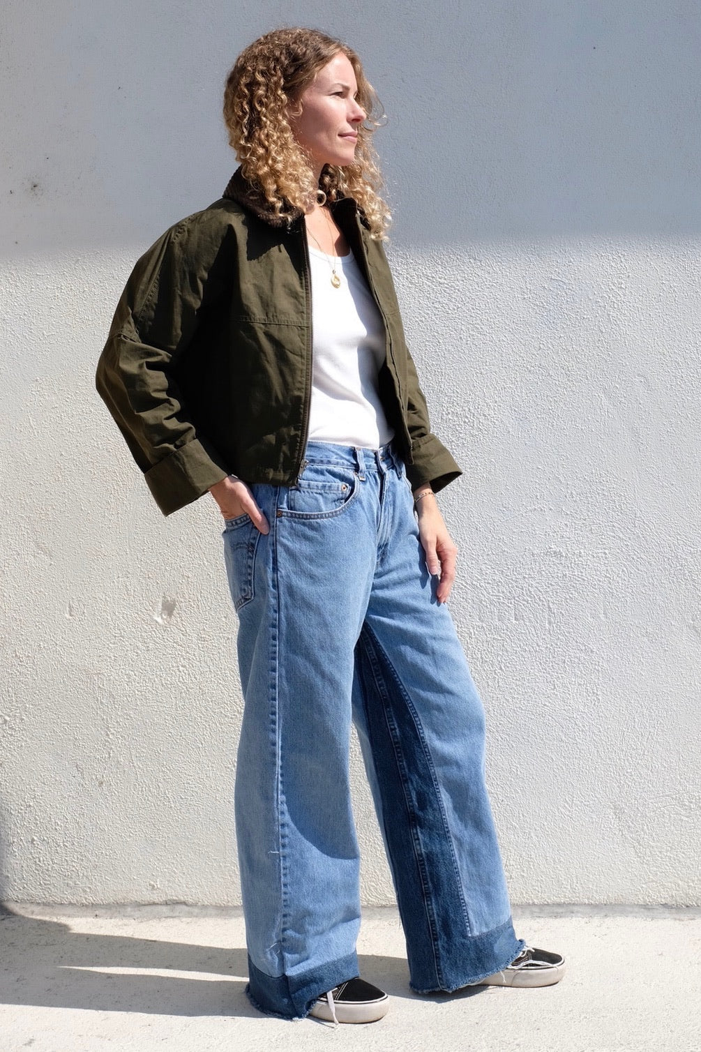 Reworked Culotte Vintage Indigo ad hoc penticton