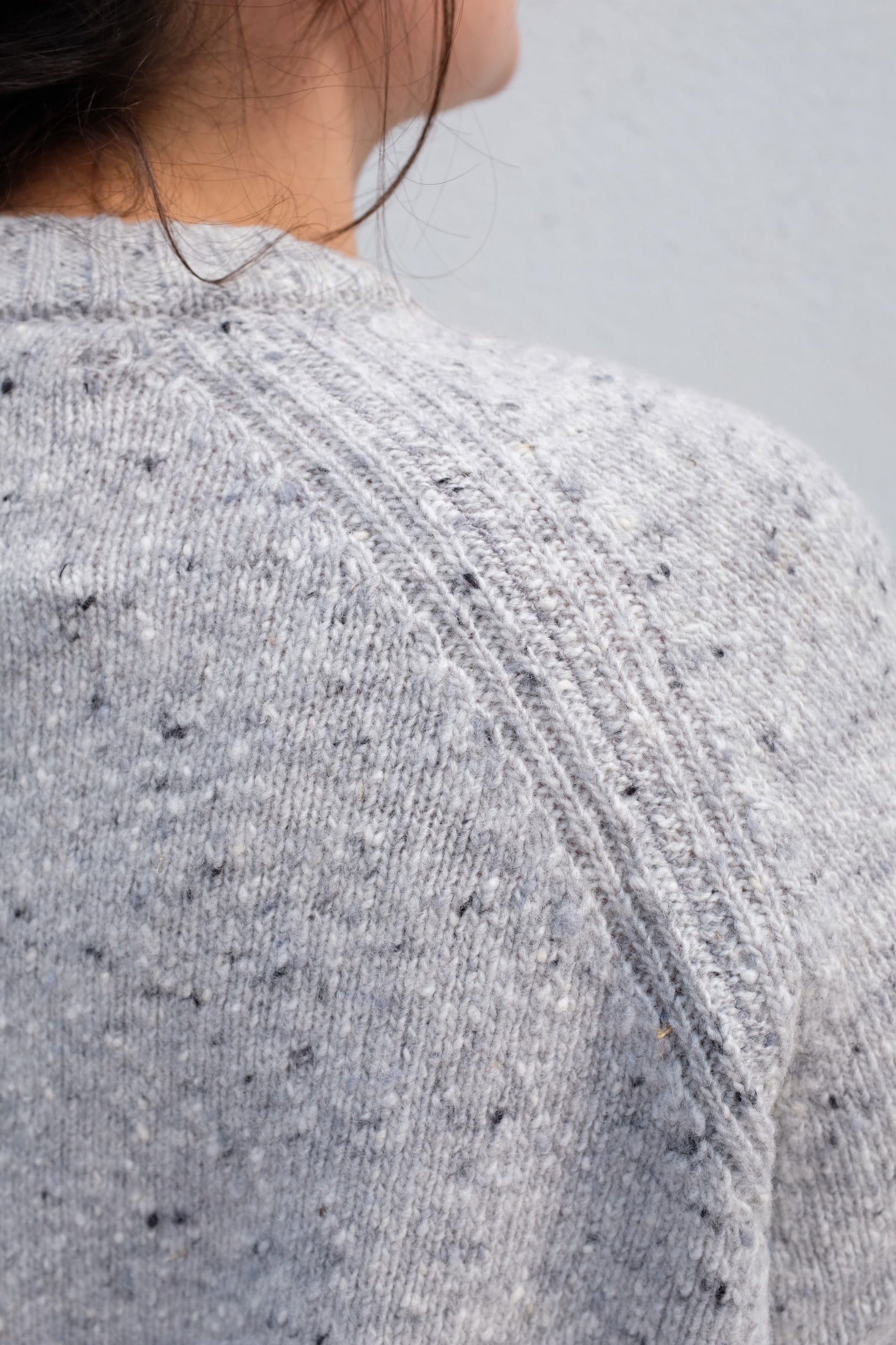 Finisterre Farne Crew Jumper / Dove Grey