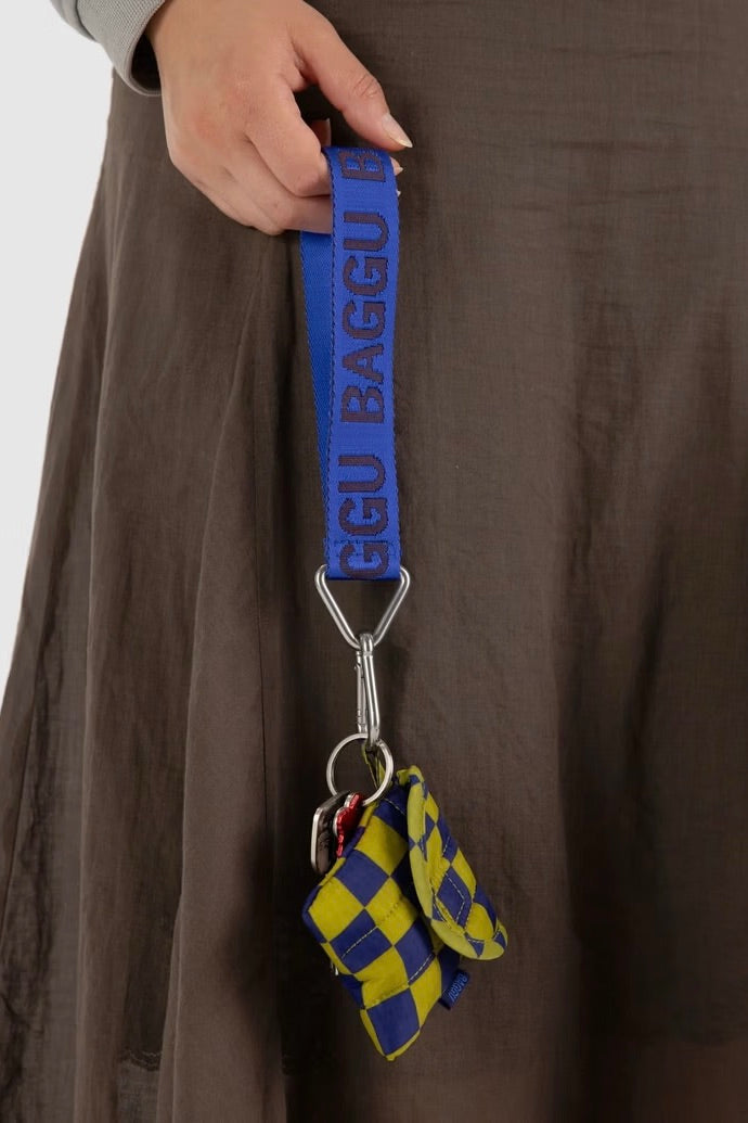 Baggu Logo Keychain / Cobalt