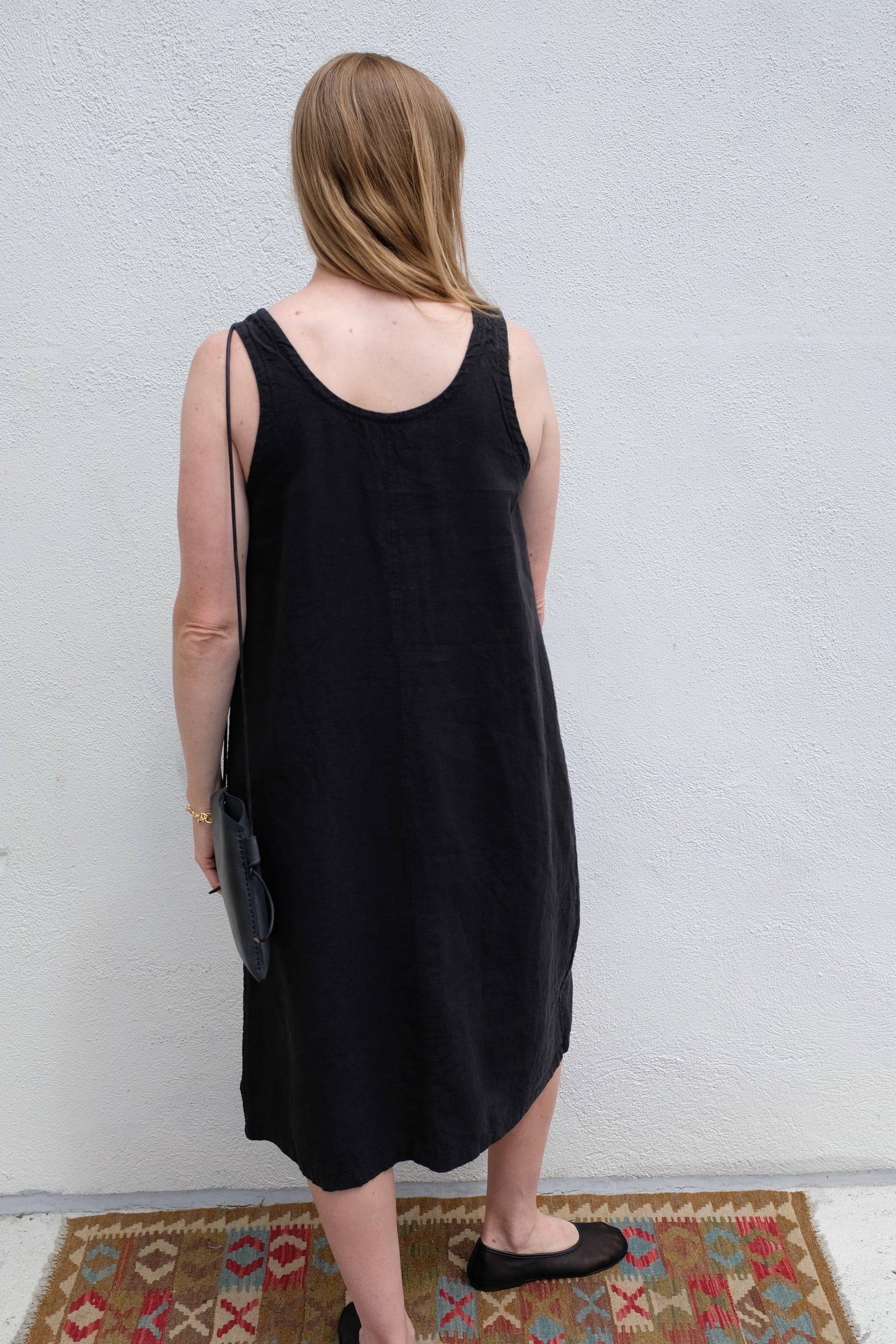 Moss Grey Snappy Eleanor Knee Length / Black