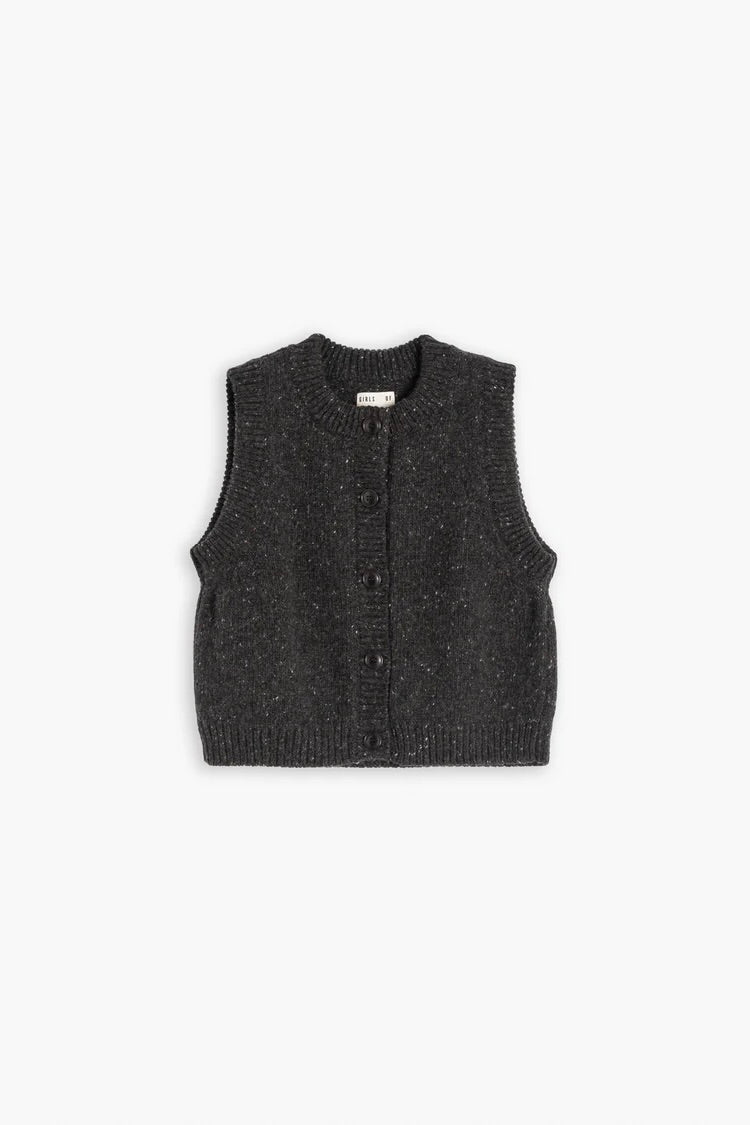Girls of Dust Welsh Vest / Asphalt