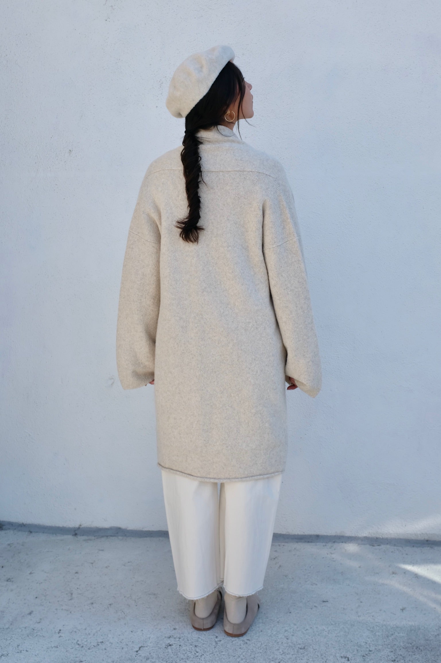 Lauren Manoogian Taper Coat / Ecru