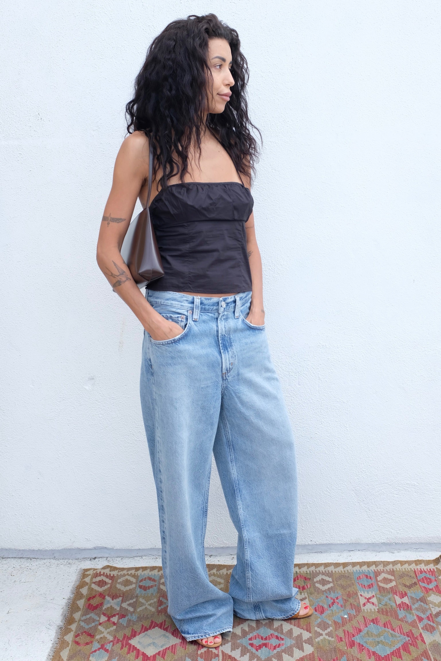 Deiji Strap Top / Black