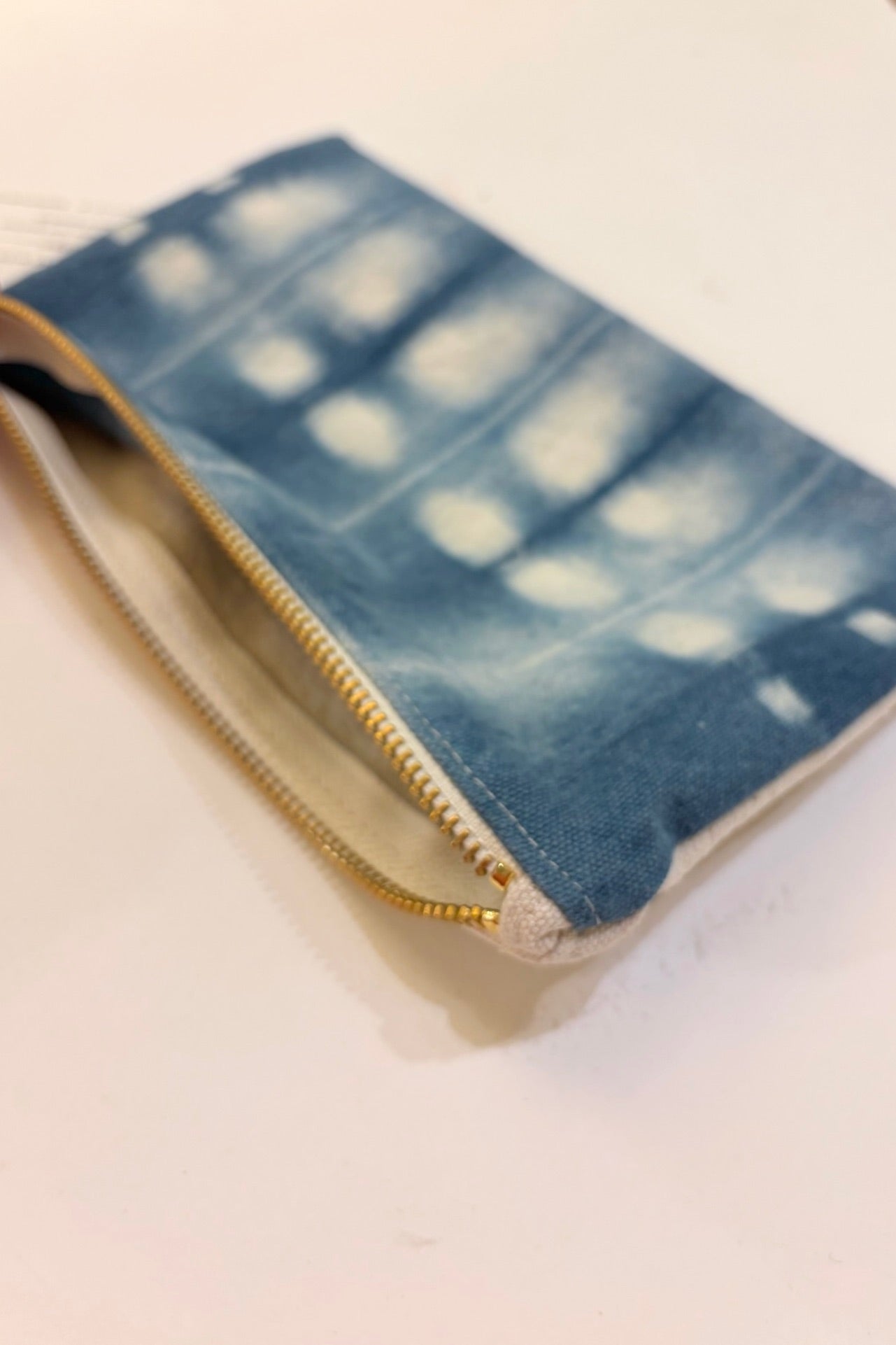 Roem Textiles Flat Clutch 9" / Indigo