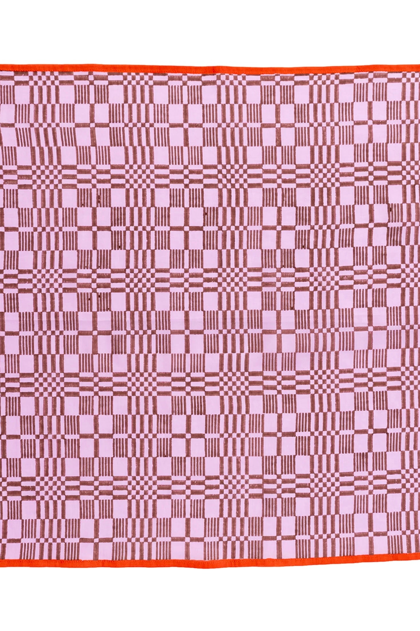 Block Shop Windowpane Bandana / Orchid