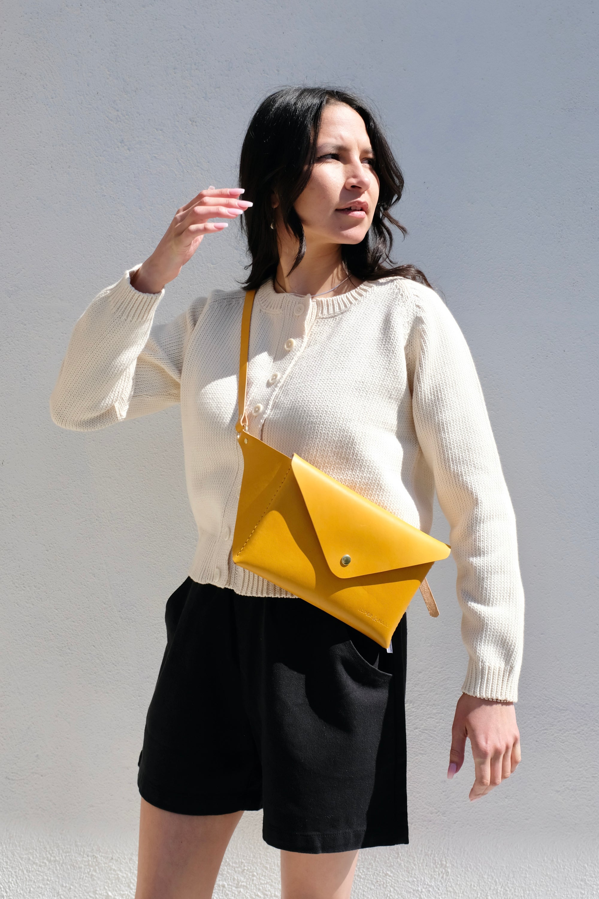 Gillian Stevens Mabel Cardigan / Ivory