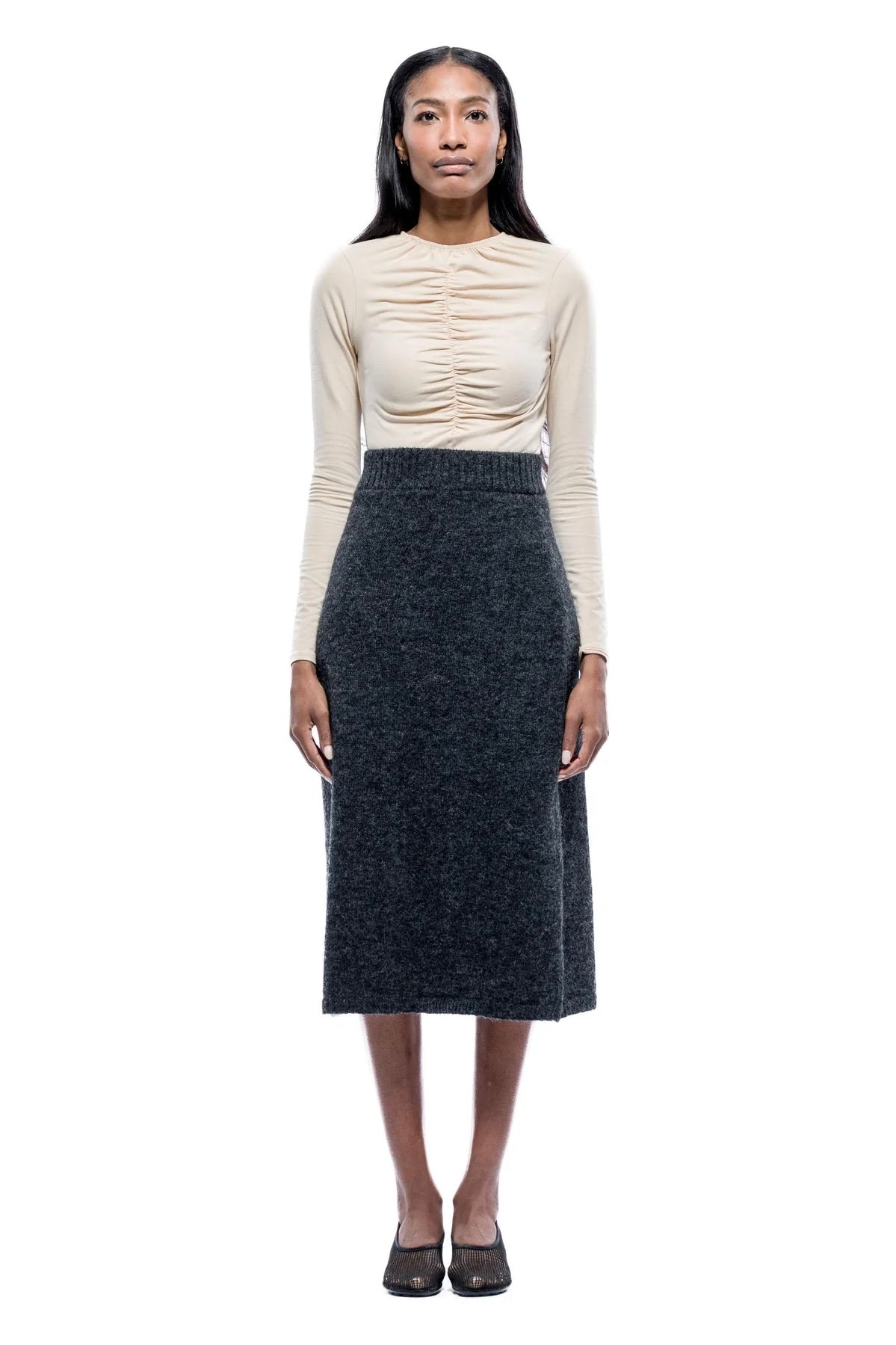 Toit Volant Calista Skirt / Dark Grey