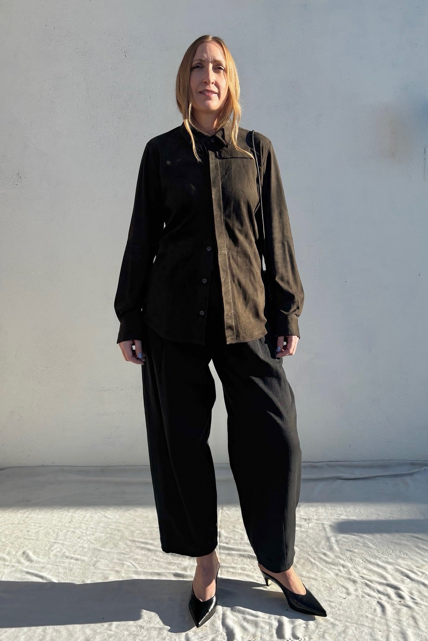 Lauren Manoogian Matte Pants / Black