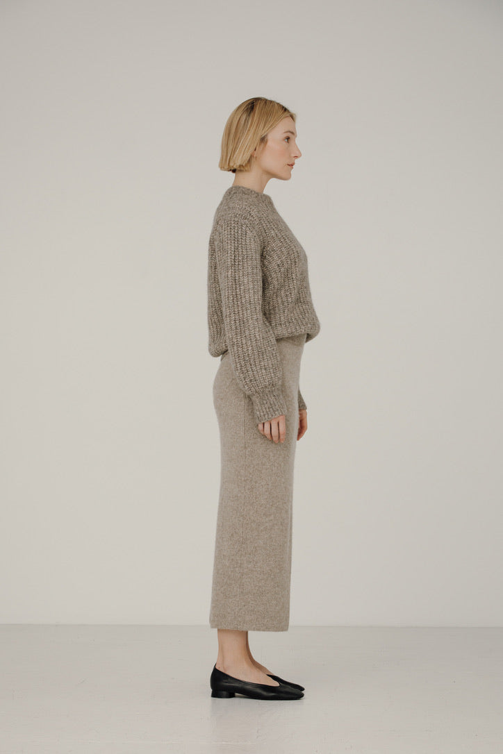 Bare Knitwear Cora Crew Neck / Oat